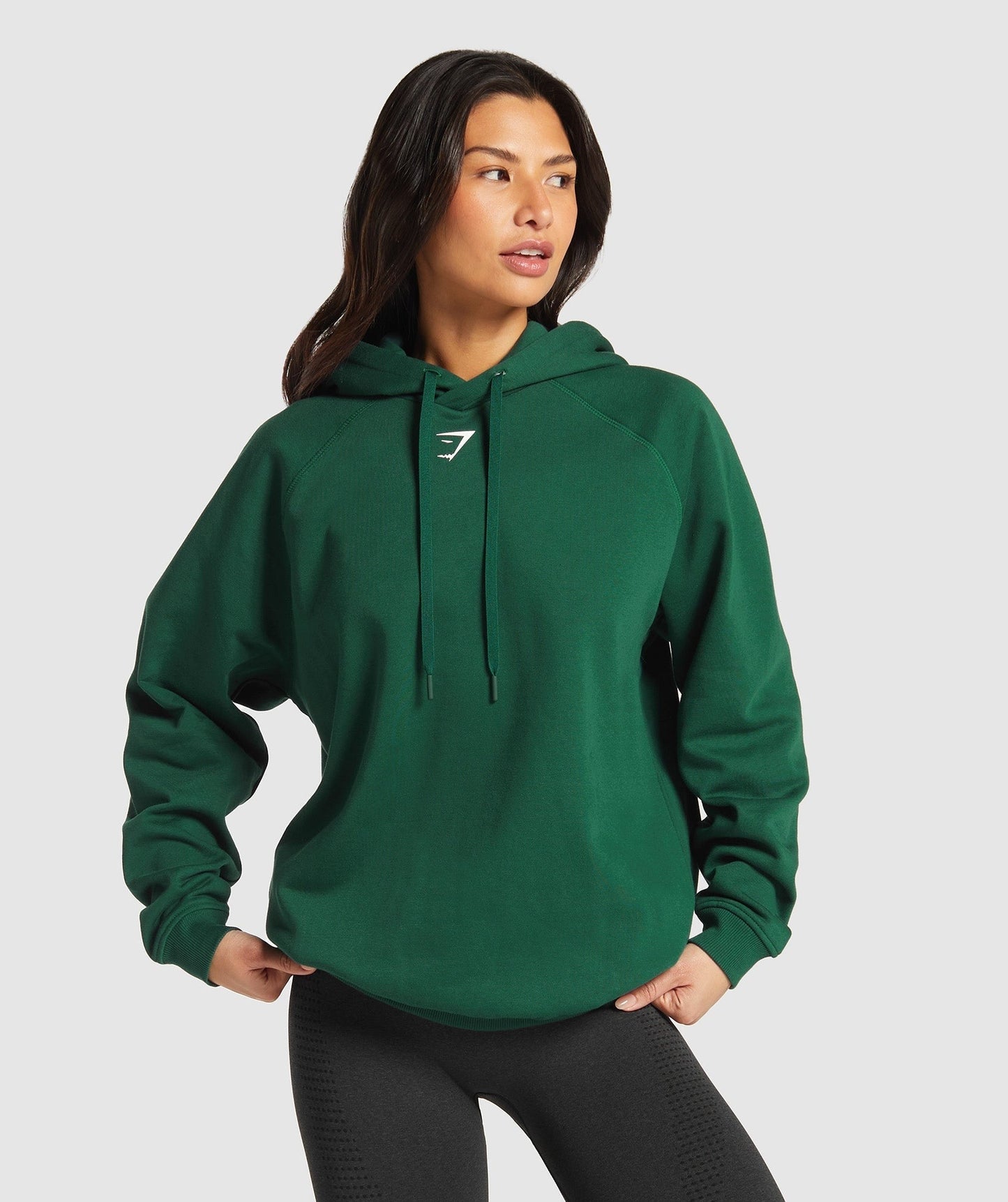 Gymshark Fraction Hoodie - Conditioning Green