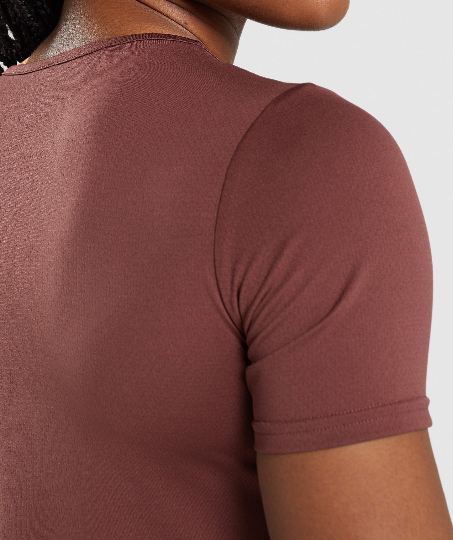 Gymshark Training T-Shirt - Cherry Brown