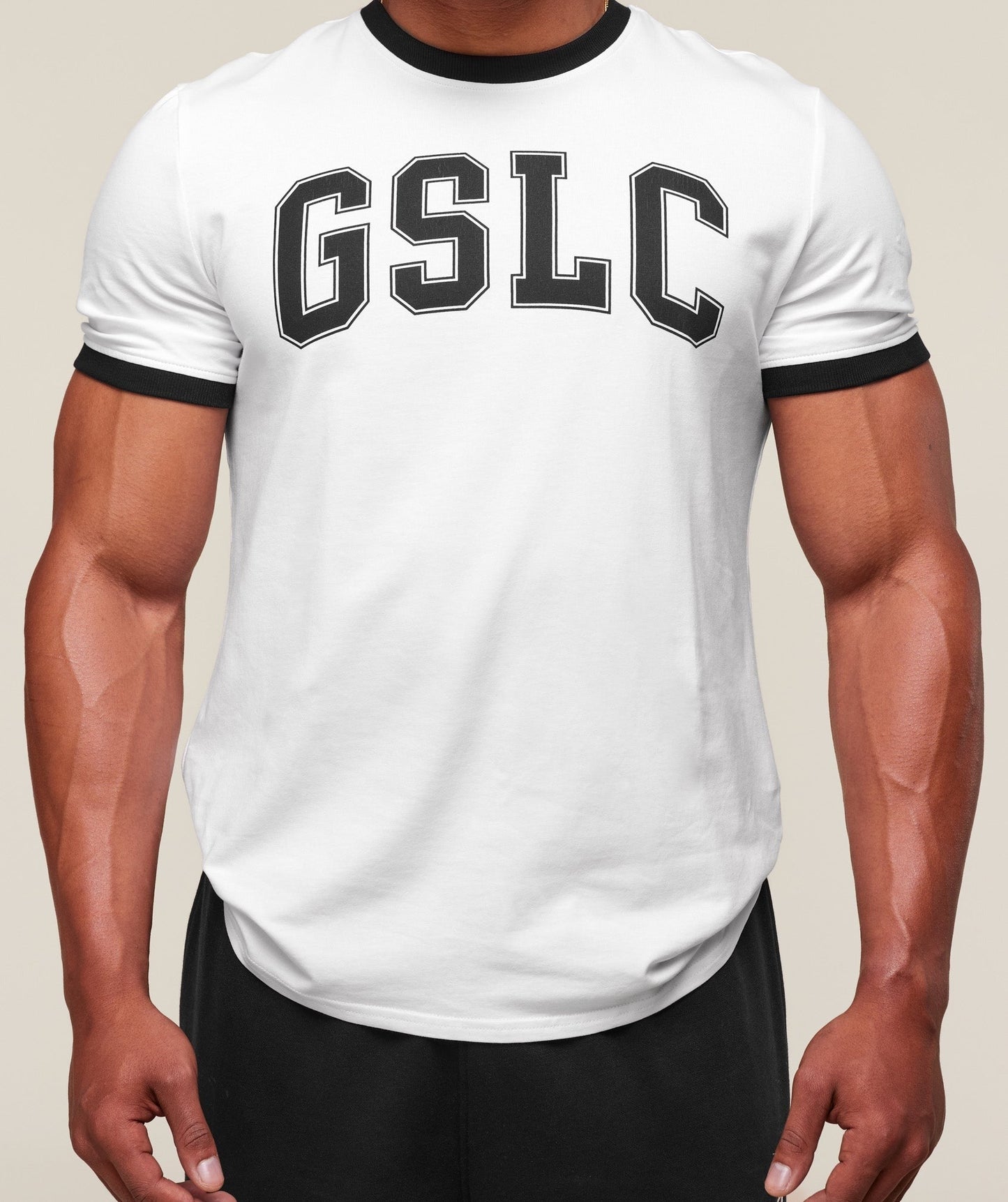 Gymshark GSLC Ringer T-Shirt - White