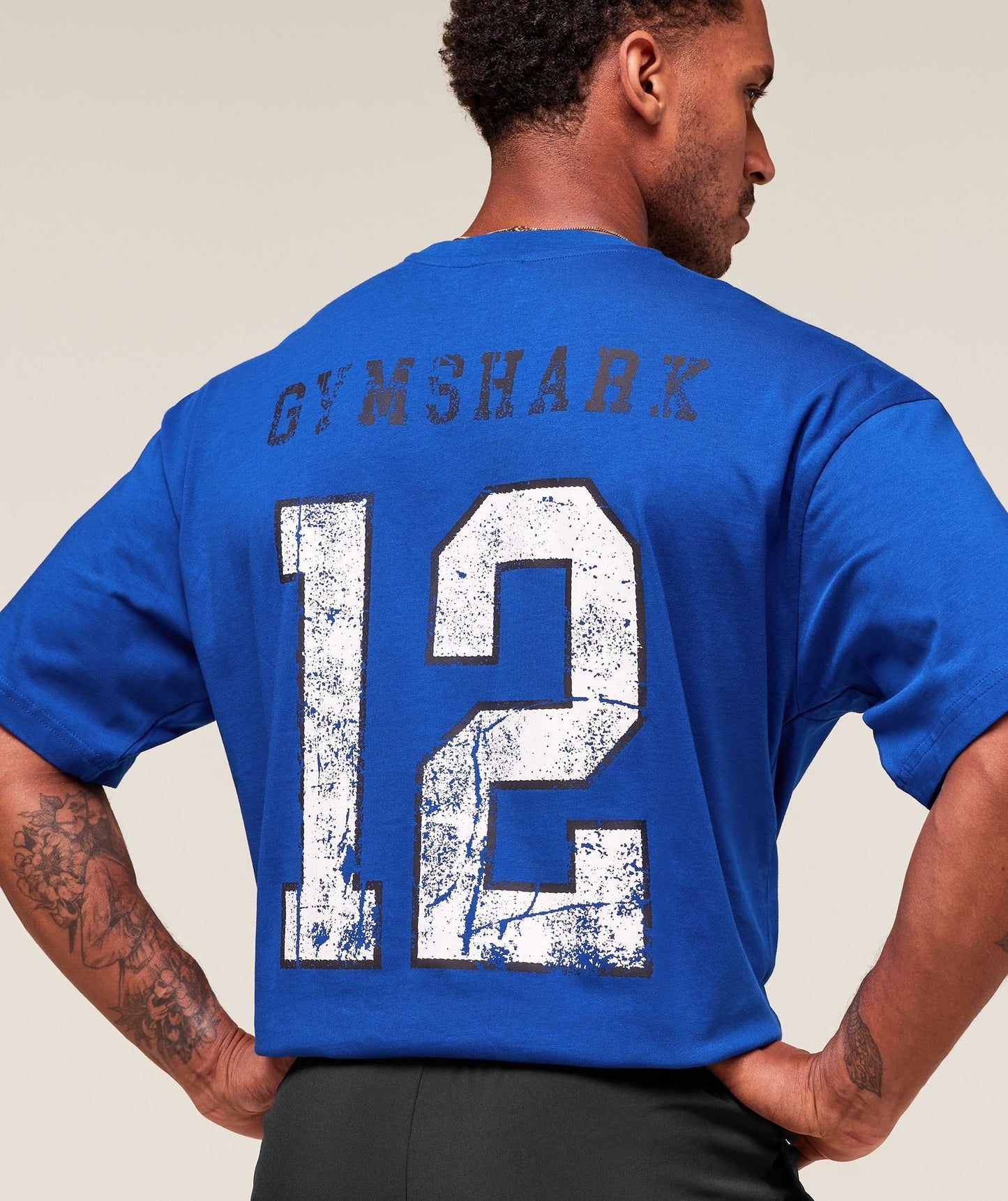 Gymshark Campus T-Shirt - Athletic Blue