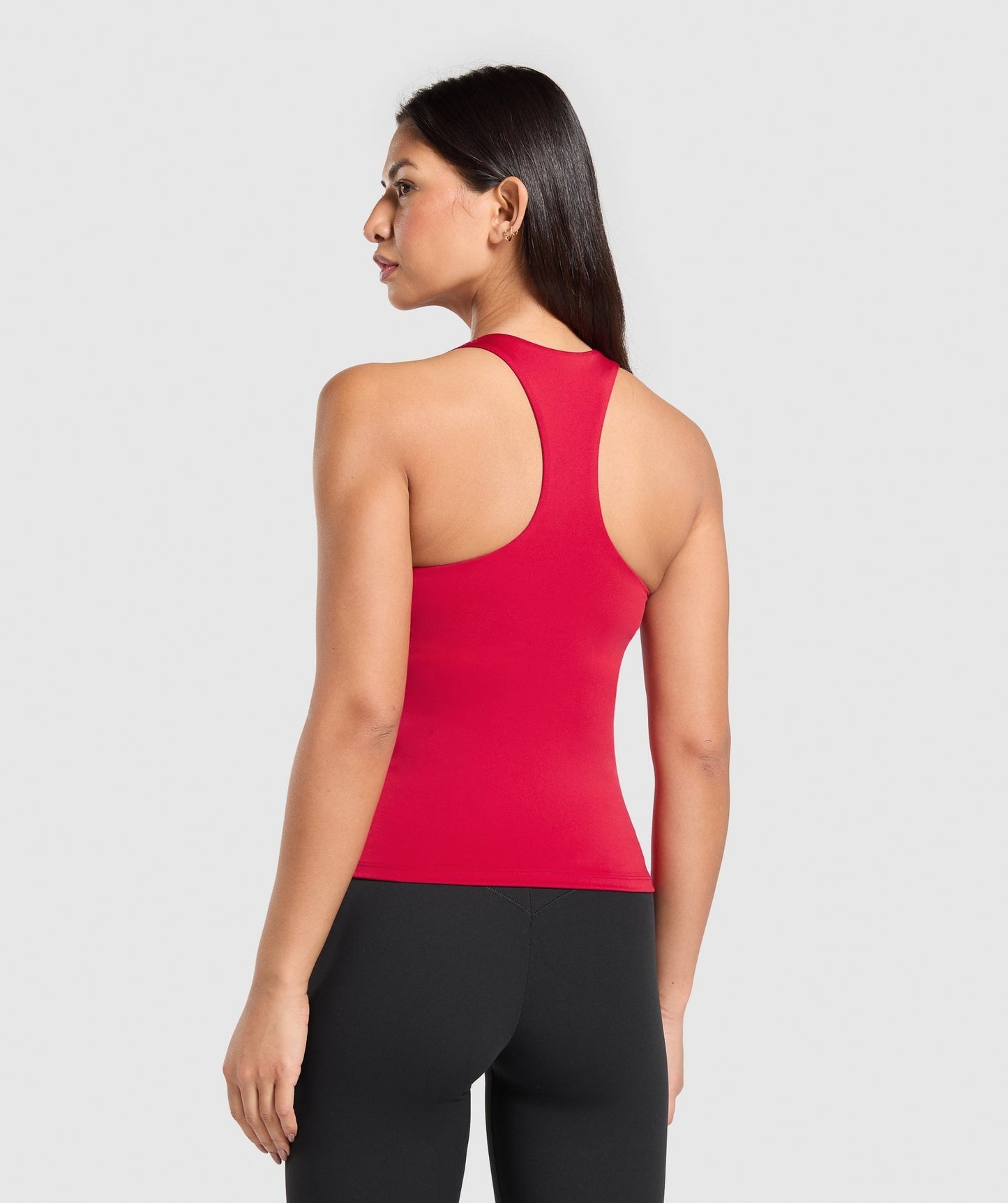 Gymshark Everyday Racer Back Tank with Shelf - Carmine Red