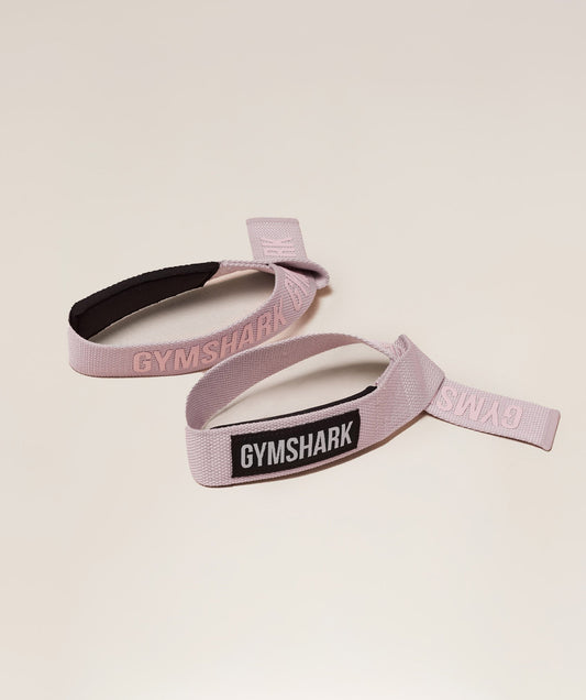 Gymshark Silicone Lifting Straps - Ice Pink