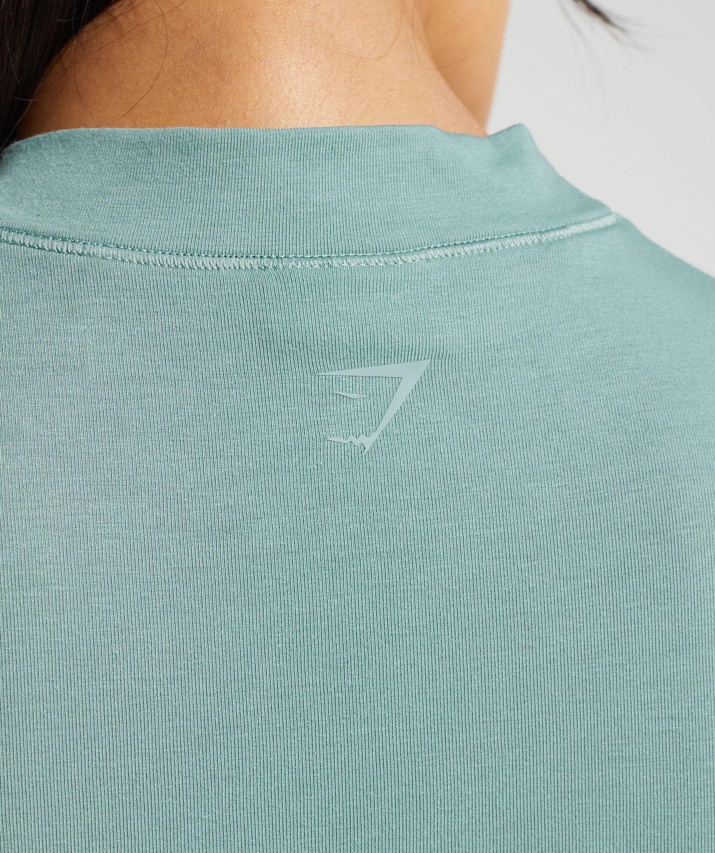 Gymshark Jersey Body Fit T-Shirt - Duck Egg Blue