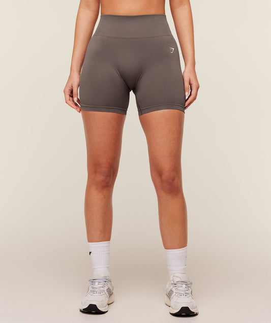 Gymshark Light Hold Shorts - Cool Brown
