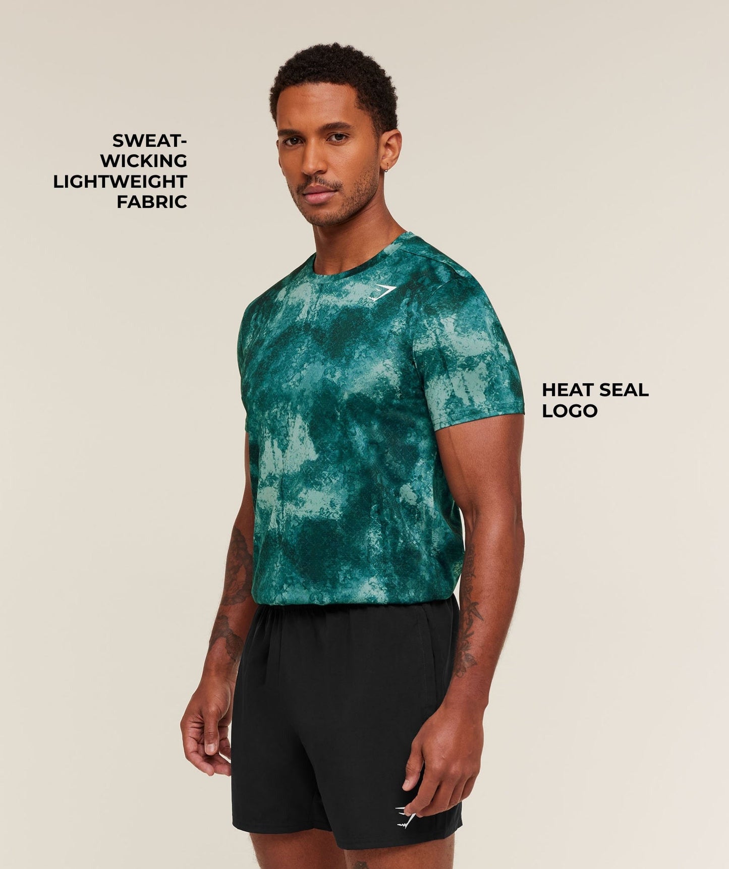Gymshark Arrival T-Shirt - Muted Teal