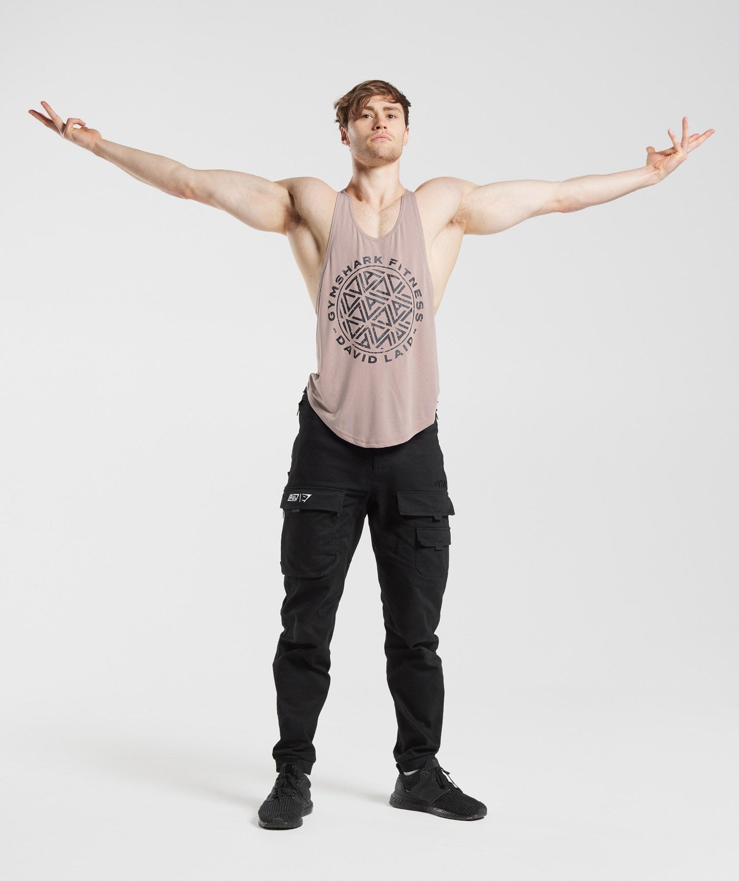 Gymshark GS x David Laid Stringer - Modern Blush Pink
