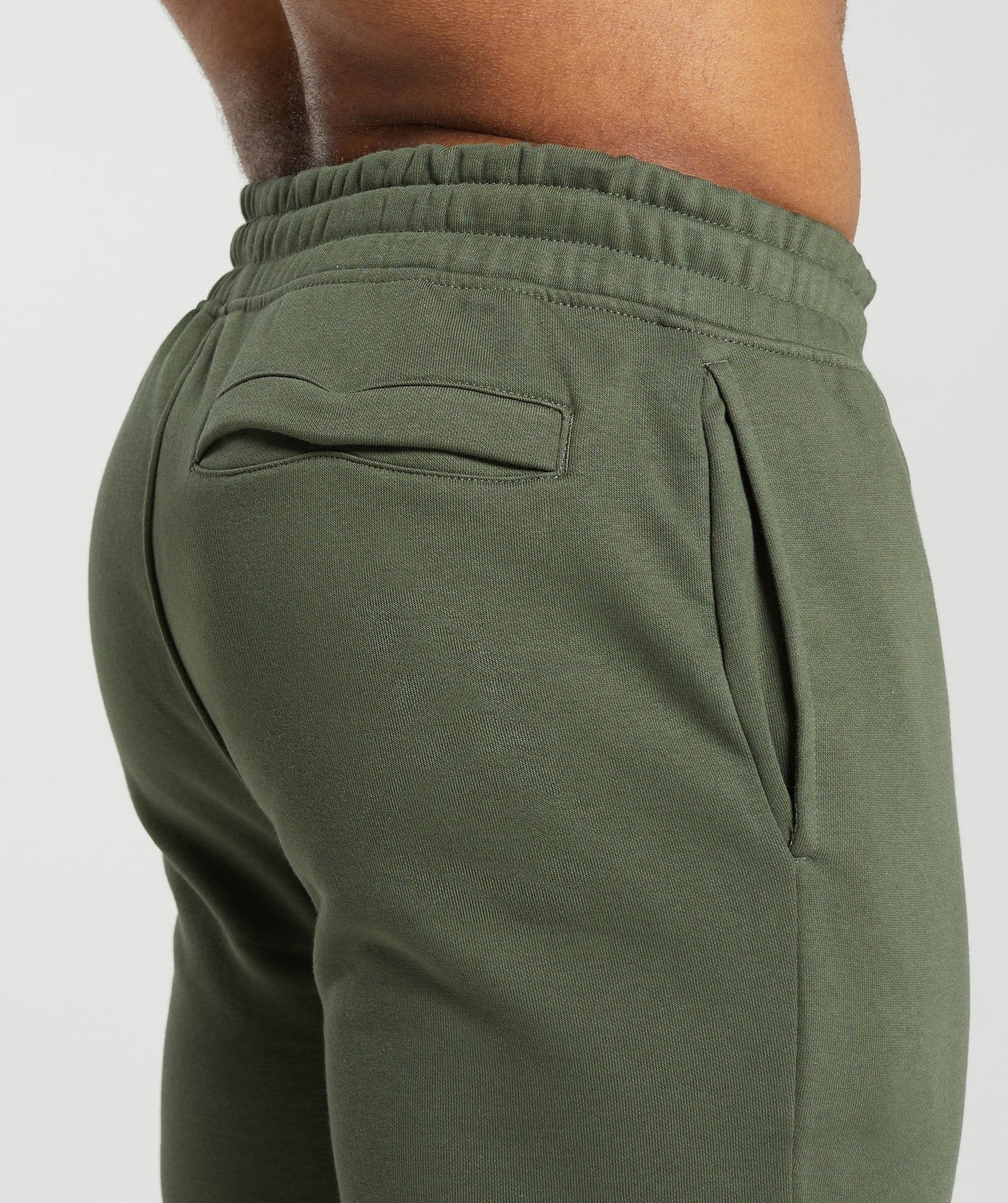 Gymshark Crest Joggers - Core Olive