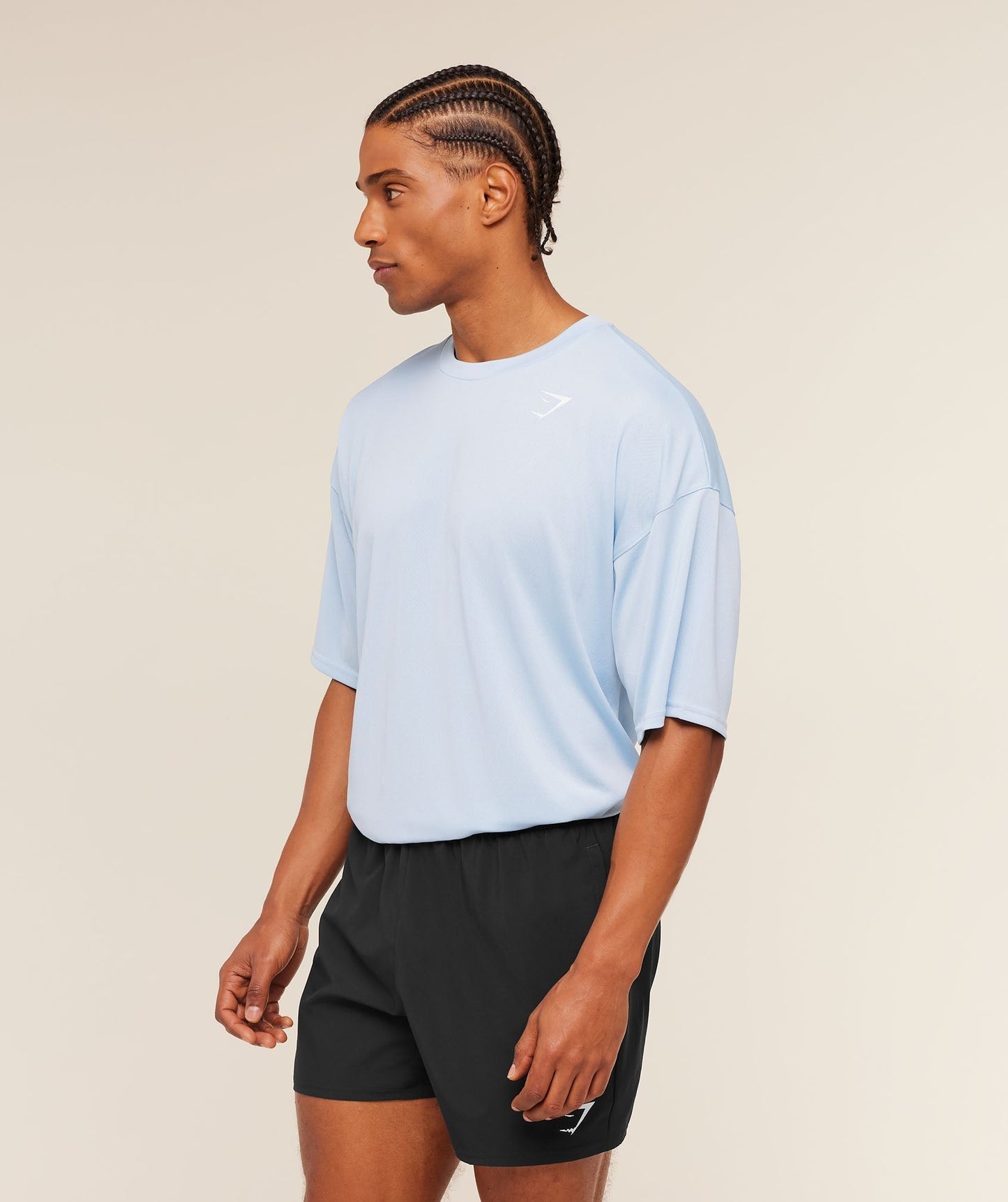 Gymshark Arrival Oversized T-Shirt - Chilled Blue