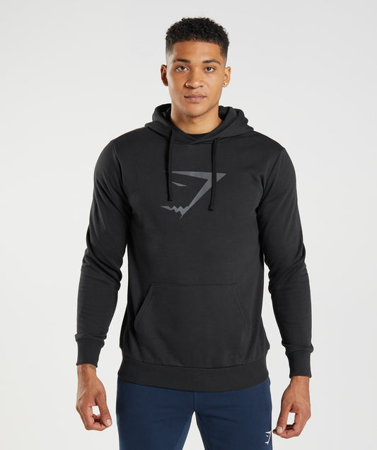 Gymshark Sharkhead Infill Hoodie - Black