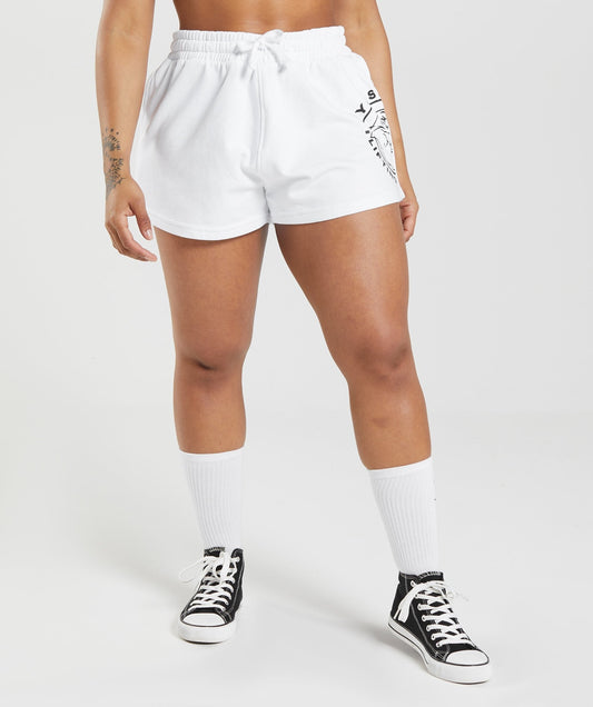 Gymshark Legacy Shorts - White