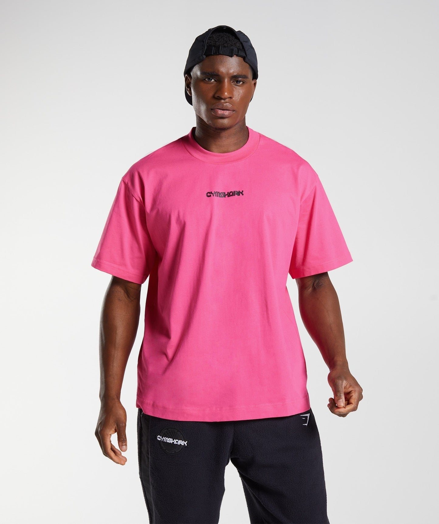Gymshark Vibes T-Shirt - Bright Fuchsia