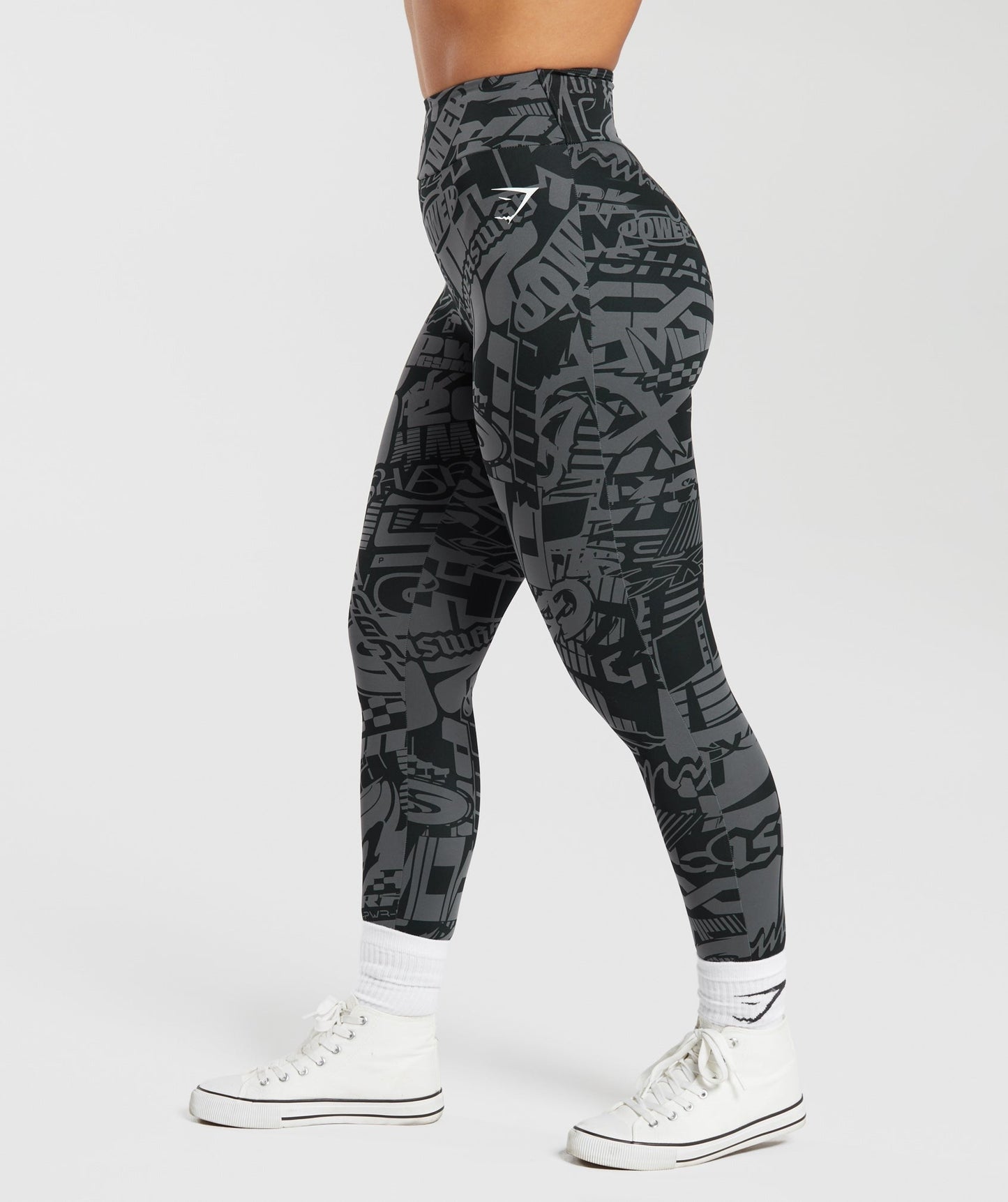 Gymshark Power Regular Leggings - Dark Grey