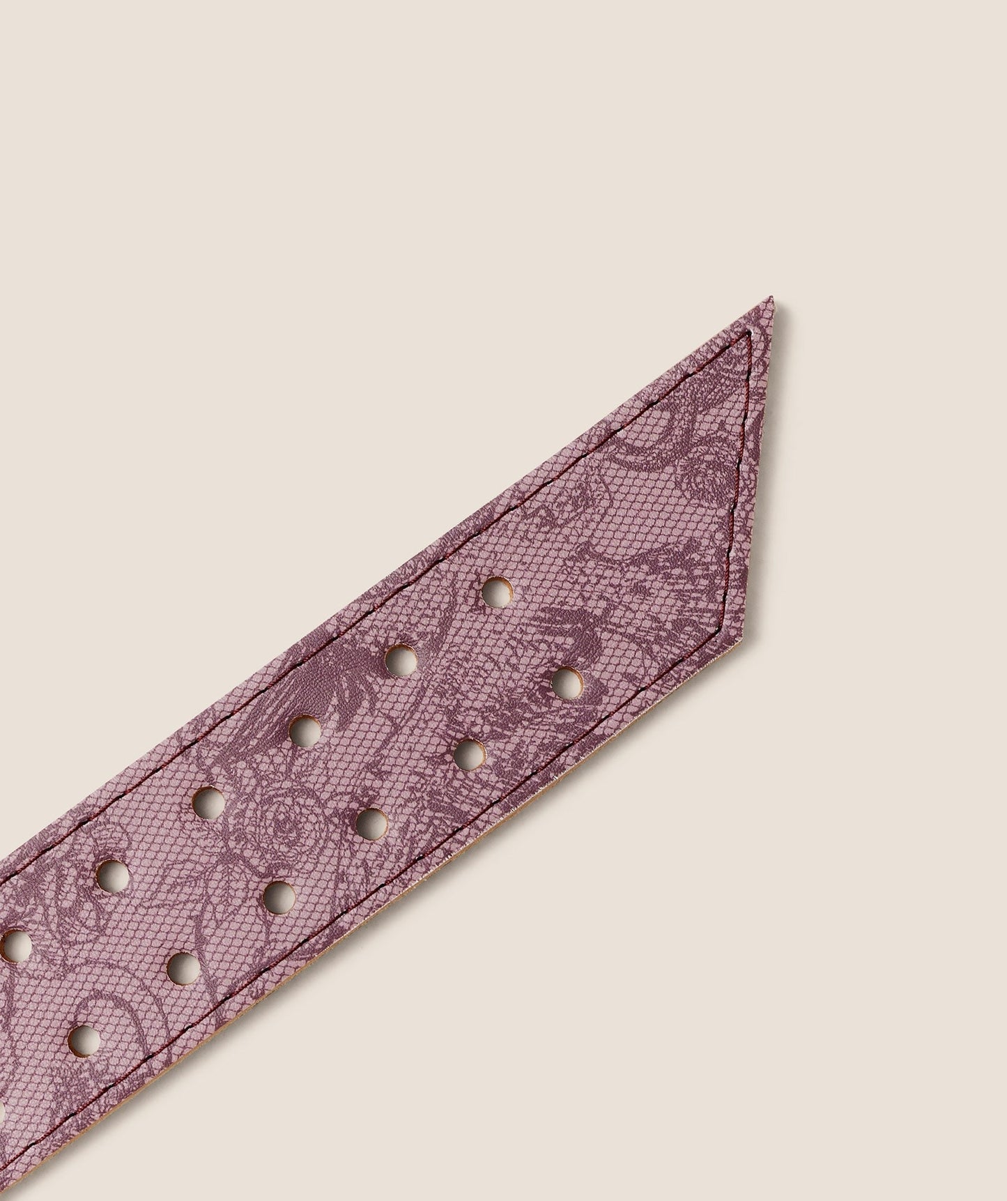 Gymshark Lace Graphic Tapered Lifting Belt - Impact Burgundy/Calm Pink