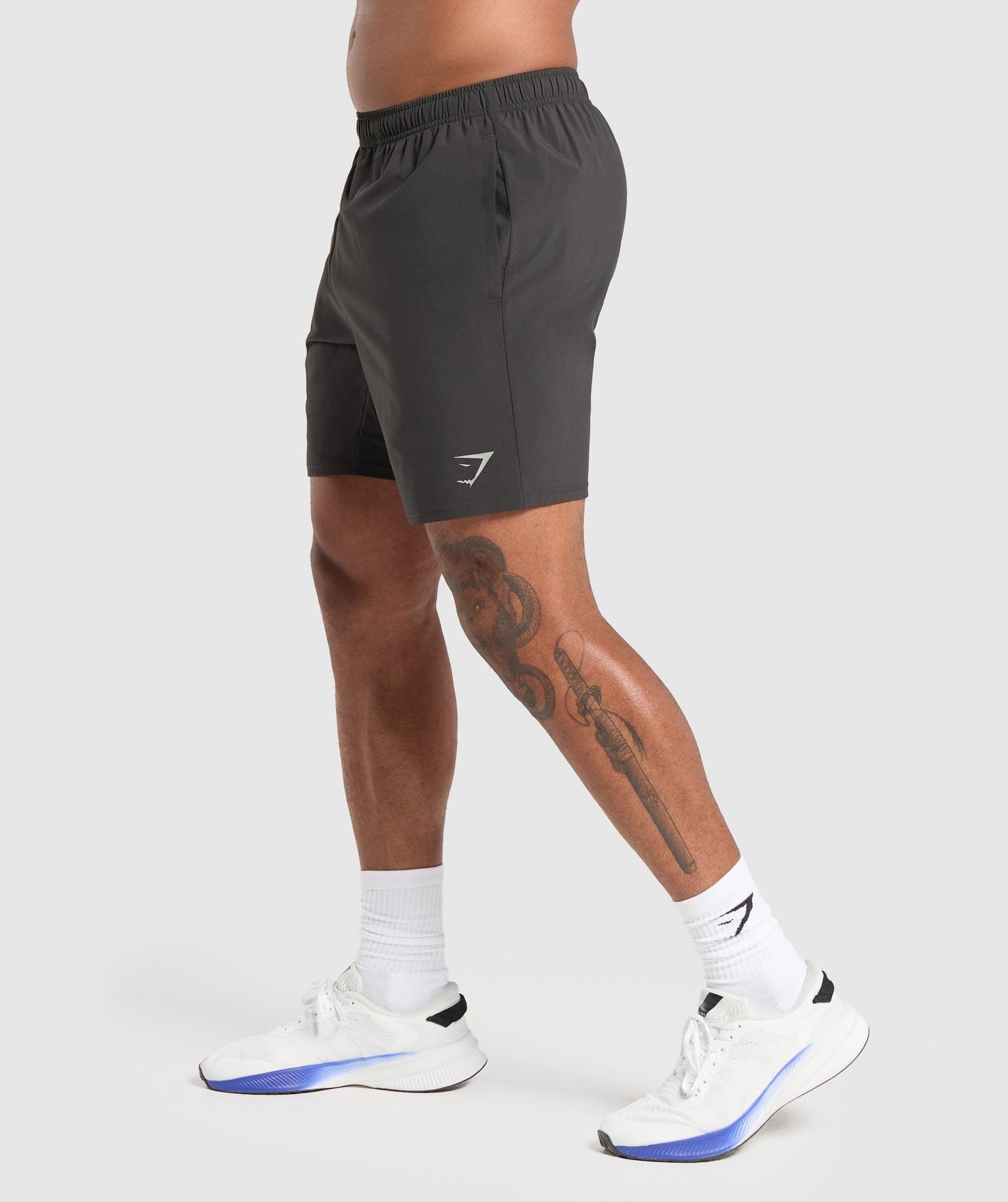Gymshark Training Dept. UK 7" Shorts - Asphalt Grey