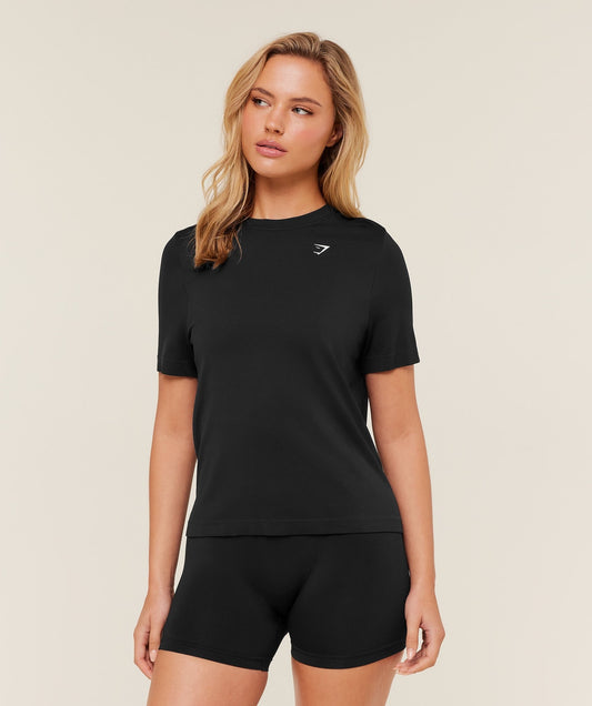 Gymshark Everyday Seamless T-Shirt - Black