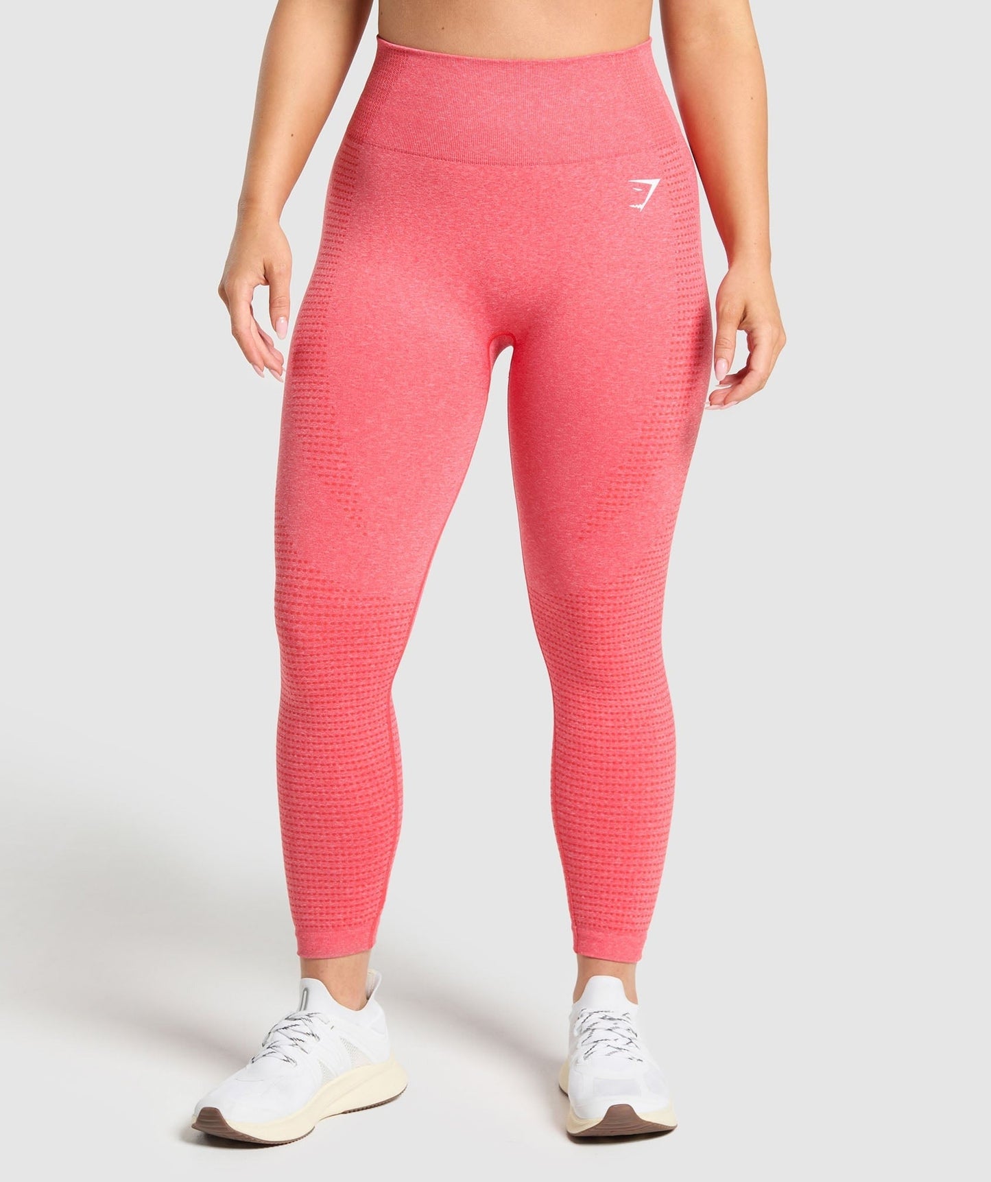Gymshark Vital Short Leggings - Coral Red Marl
