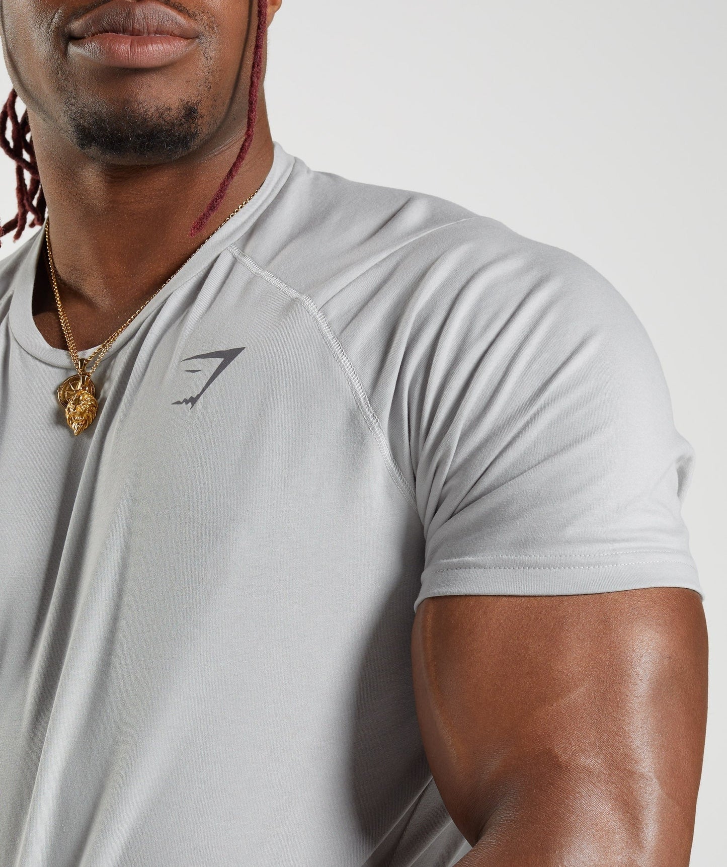 Gymshark Bold T-Shirt - Light Grey