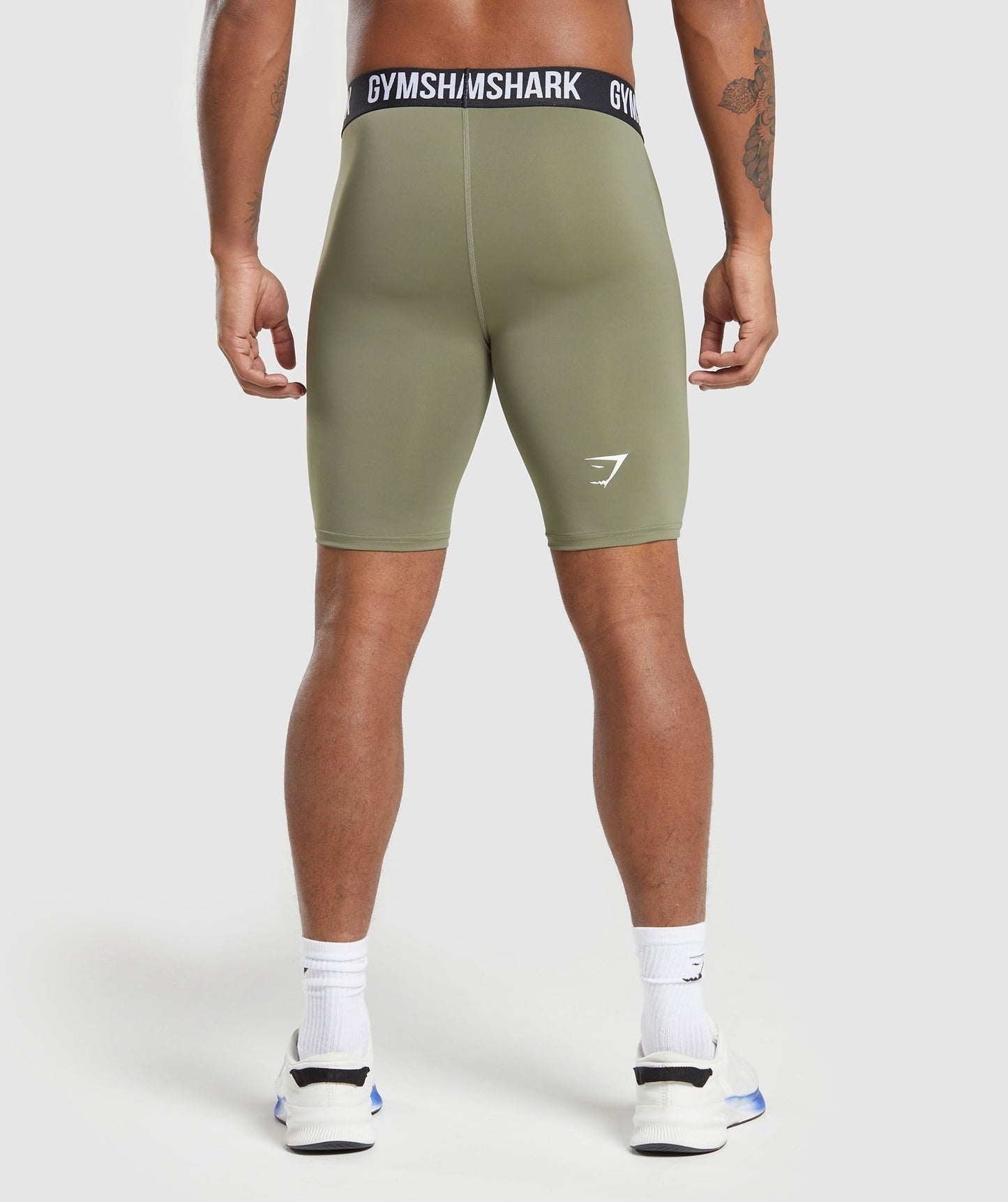 Gymshark Element Baselayer Shorts - Utility Green