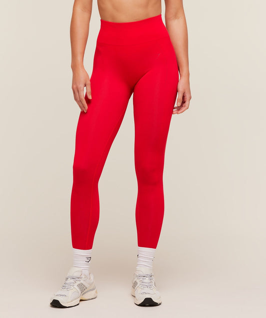 Gymshark Energise Seamless Leggings - Athletic Red