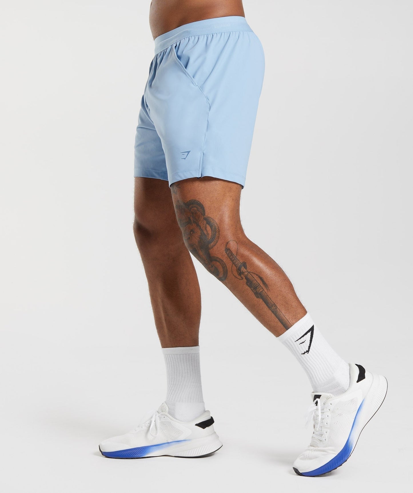 Gymshark Hybrid 6" Shorts - Ozone Blue