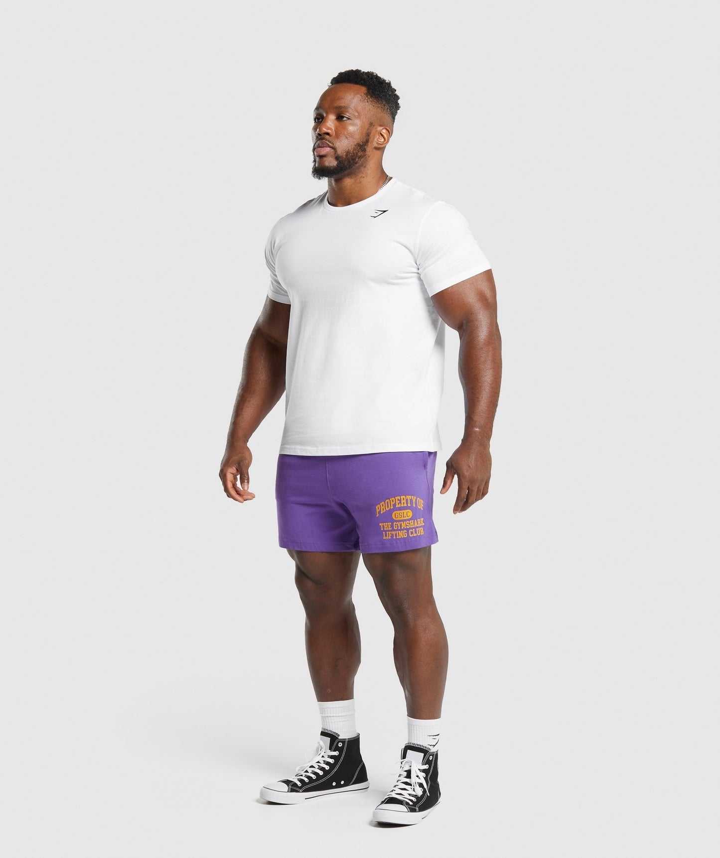 Gymshark Lightweight Jersey Shorts - Stellar Purple