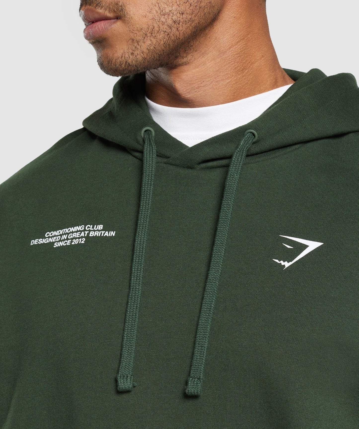 Gymshark Conditioning Club Hoodie - Trail Green