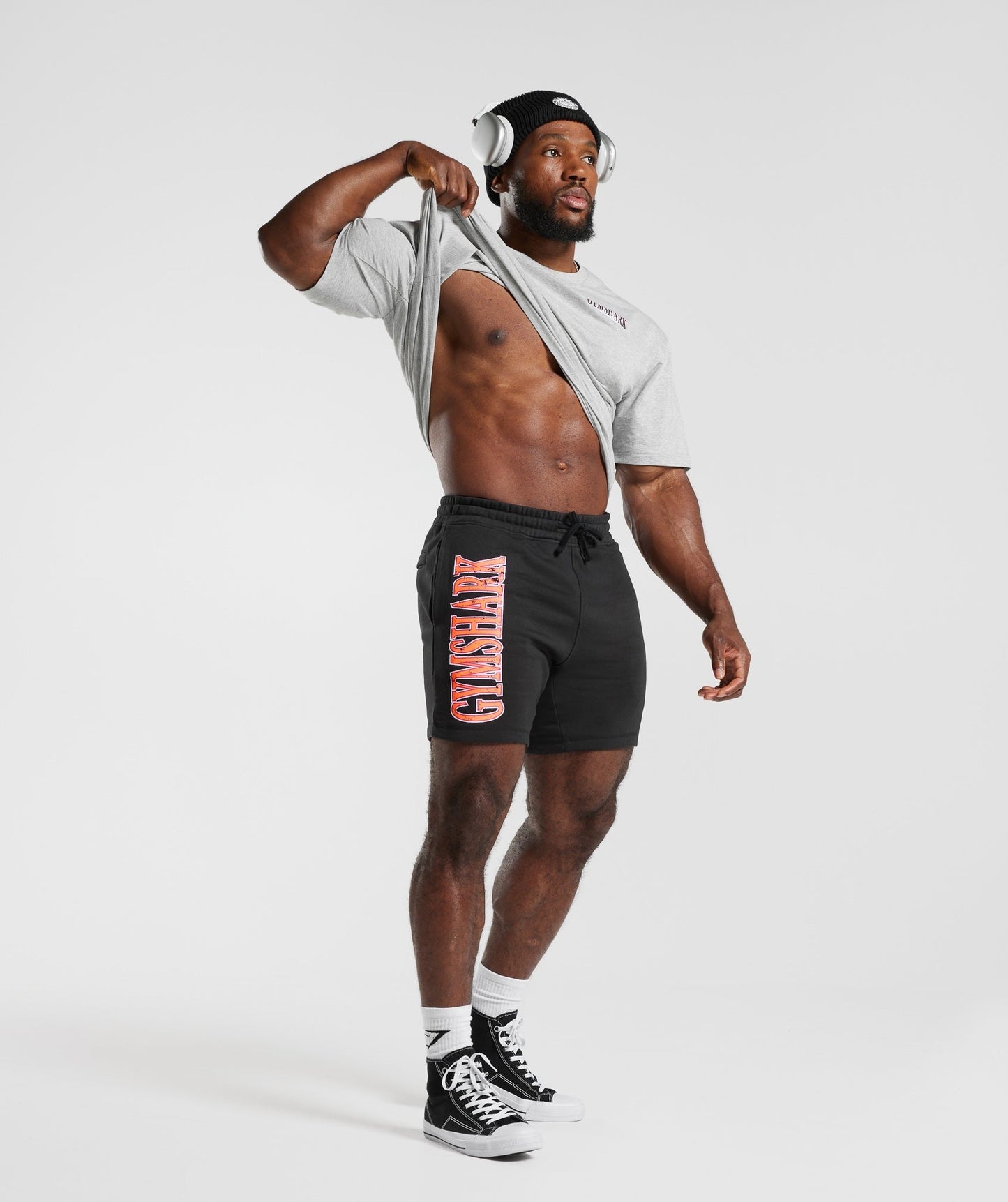 Gymshark Retrowave Shorts - Black