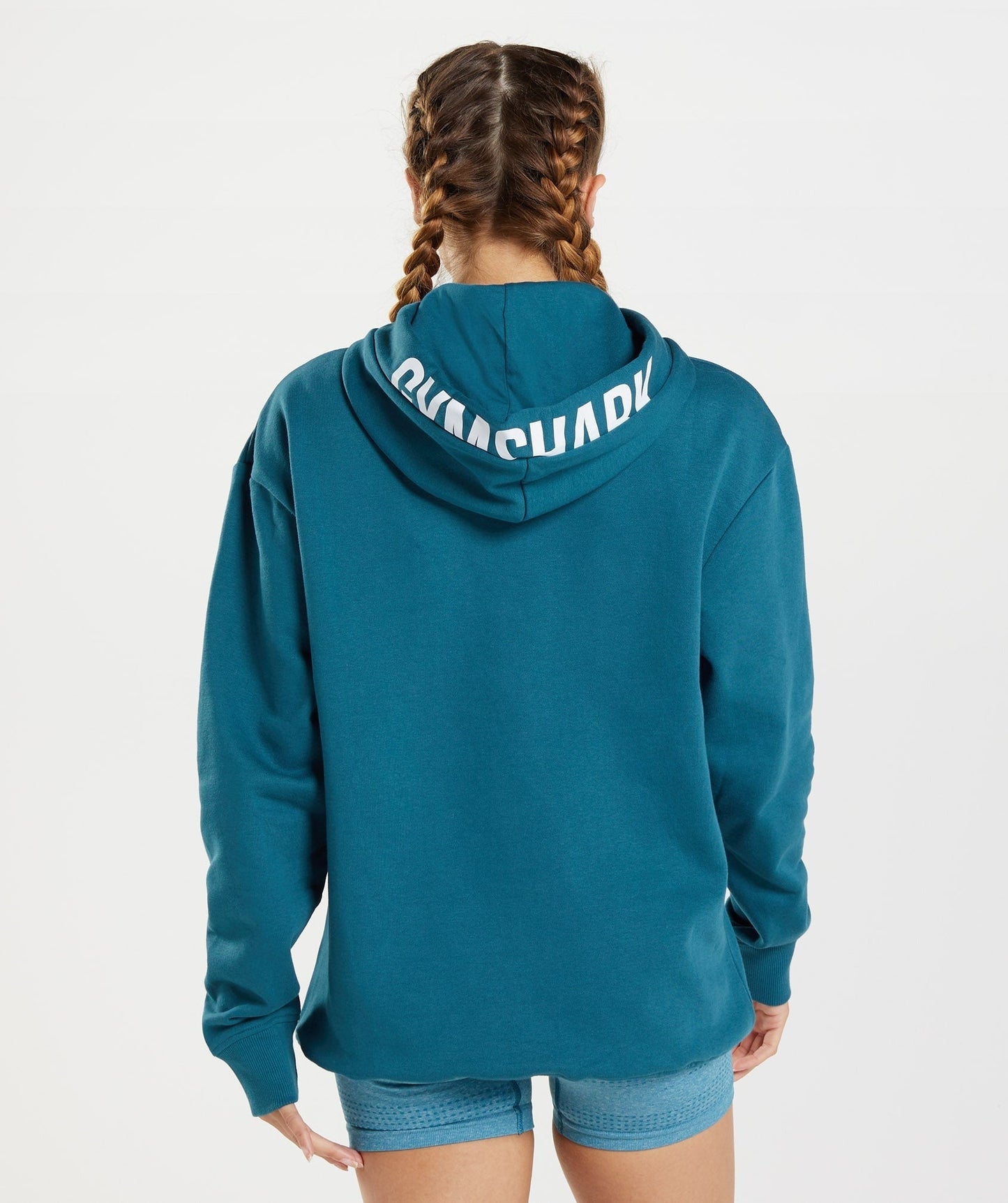 Gymshark Fraction Hoodie - Atlantic Blue