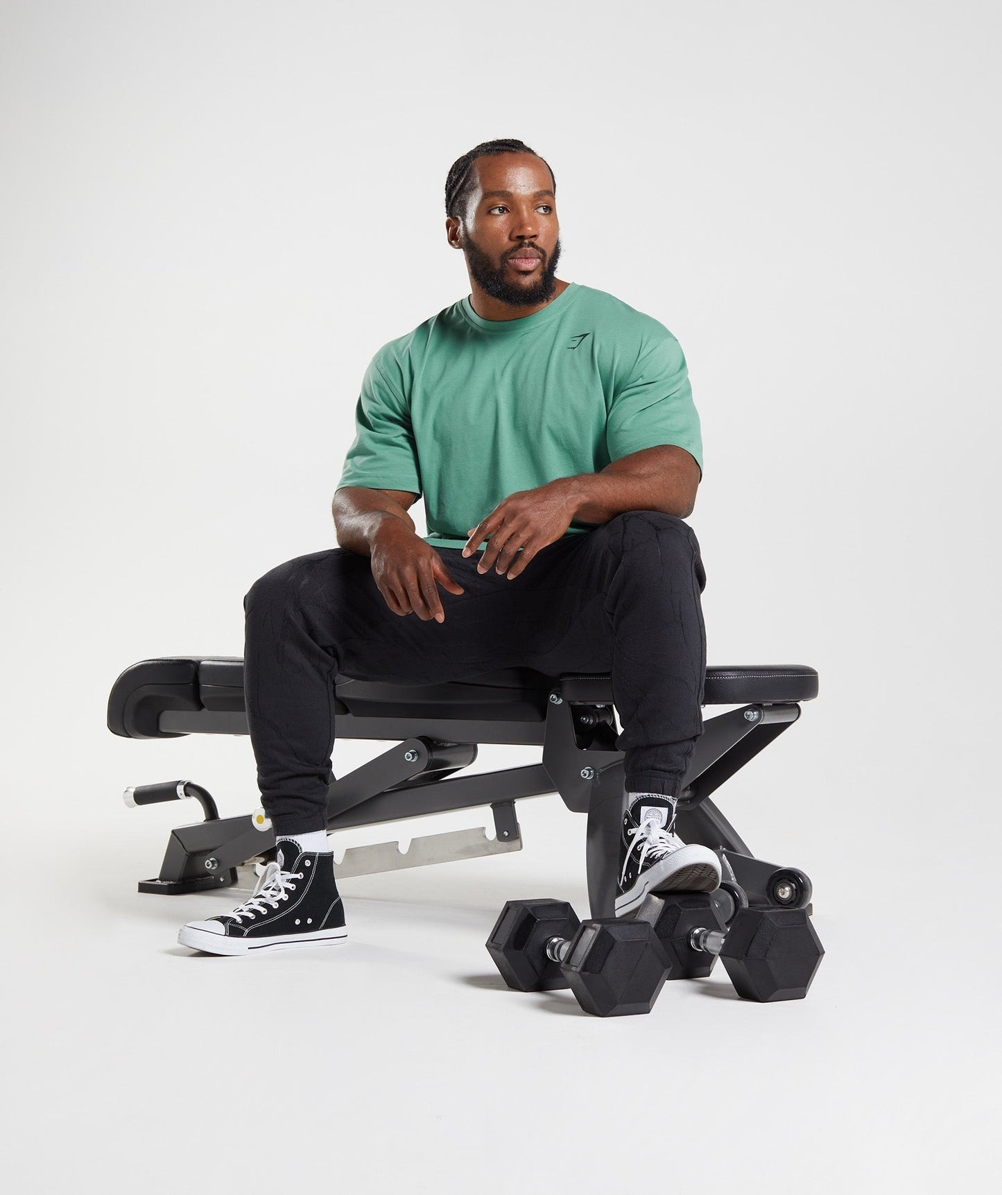 Gymshark Power T-Shirt - Alpine Green