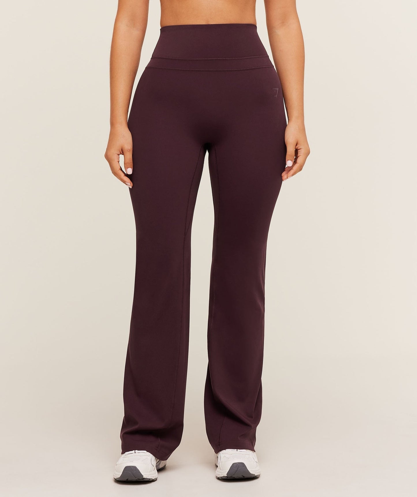 Gymshark Whitney Short Flared Legging - Cherry Purple