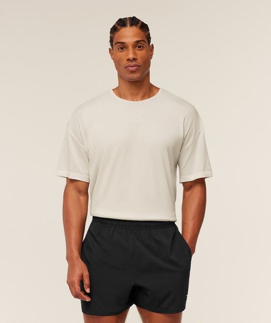 Gymshark Distance Seamless T-Shirt - Soft White / Soft White