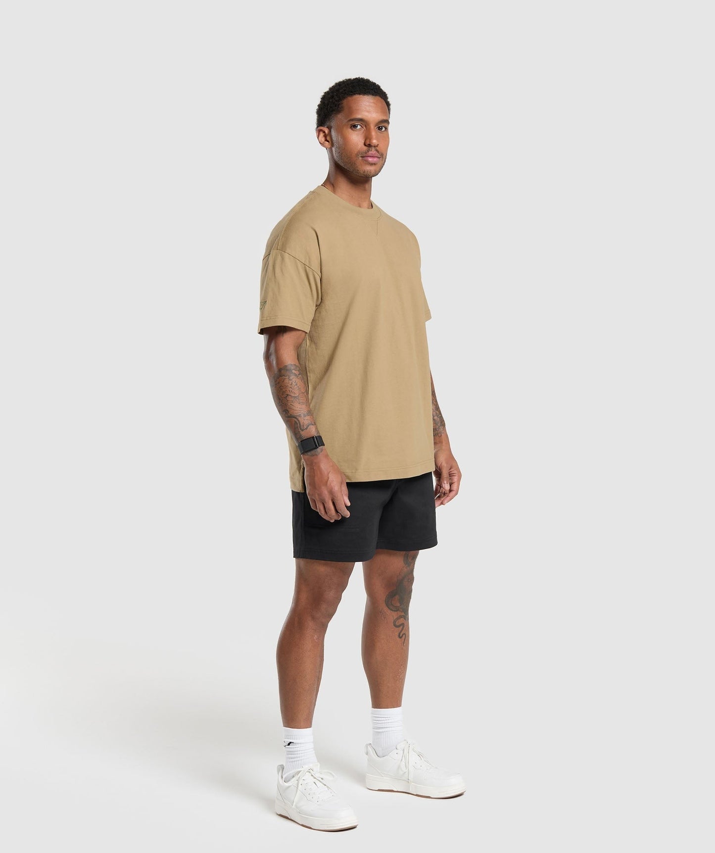 Gymshark Rest Day Essentials T-Shirt - Troop Green