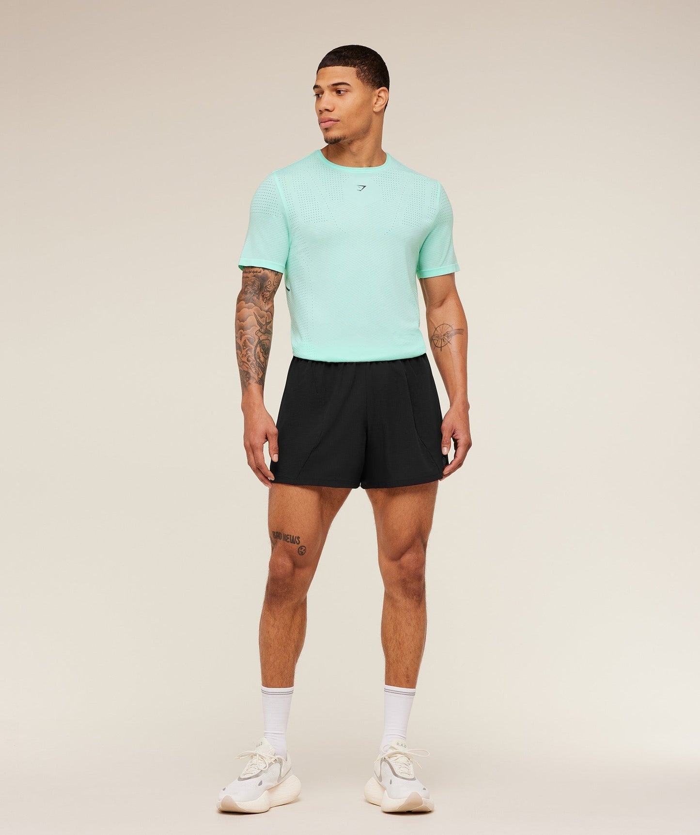 Gymshark Seamless Running T-Shirt - Pop Turquoise