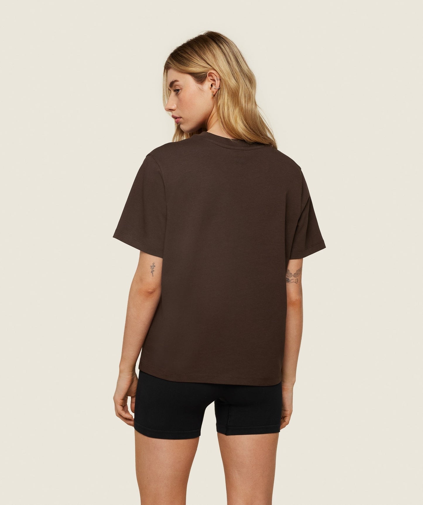 Gymshark Phys Ed Graphic T-Shirt - Archive Brown