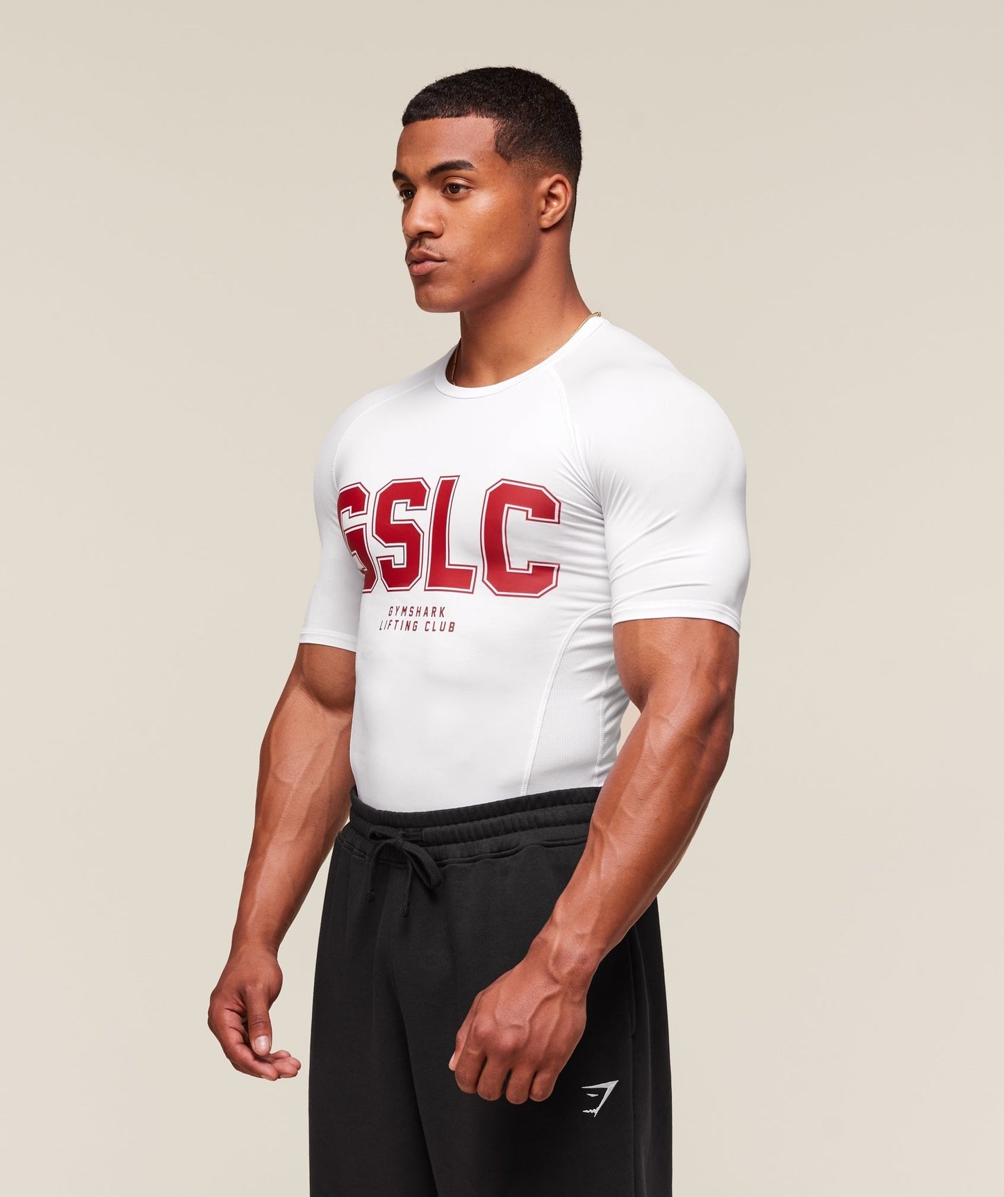 Gymshark GSLC Baselayer T-Shirt - White