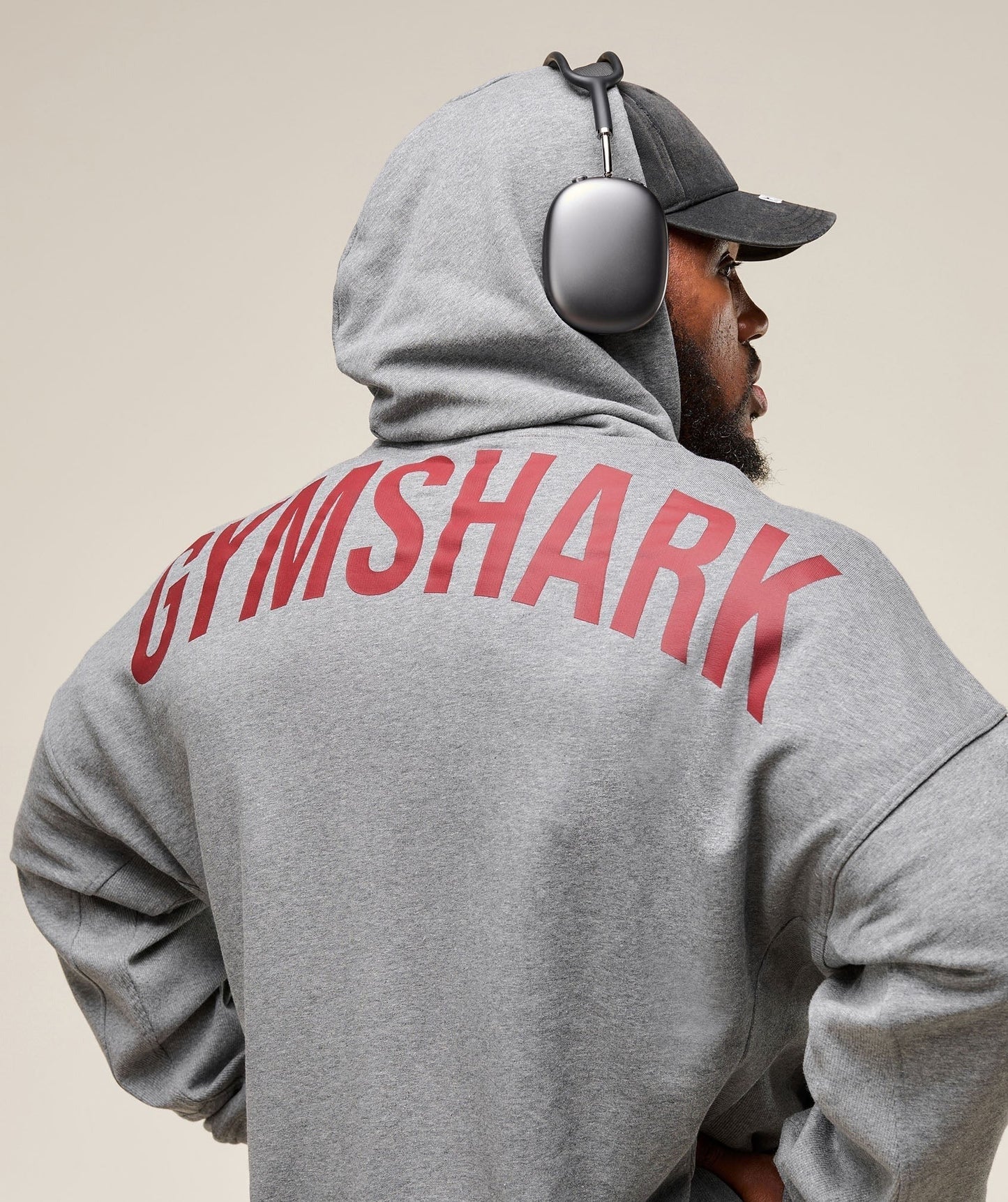 Gymshark Power Zip Up Hoodie - Charcoal Core Marl