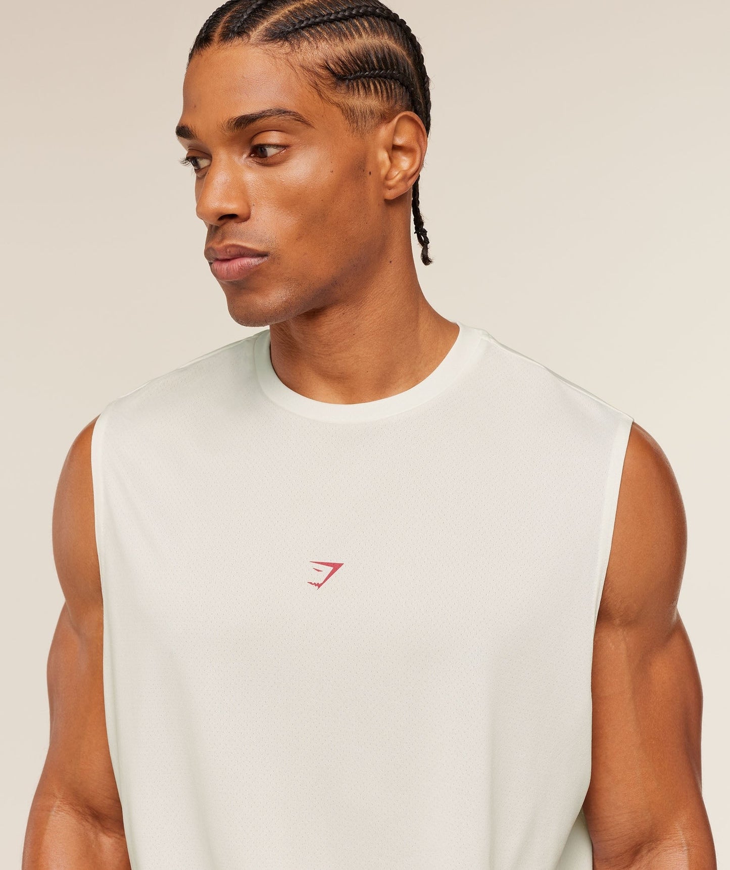 Gymshark GSCC Graphic Tank - Soft White