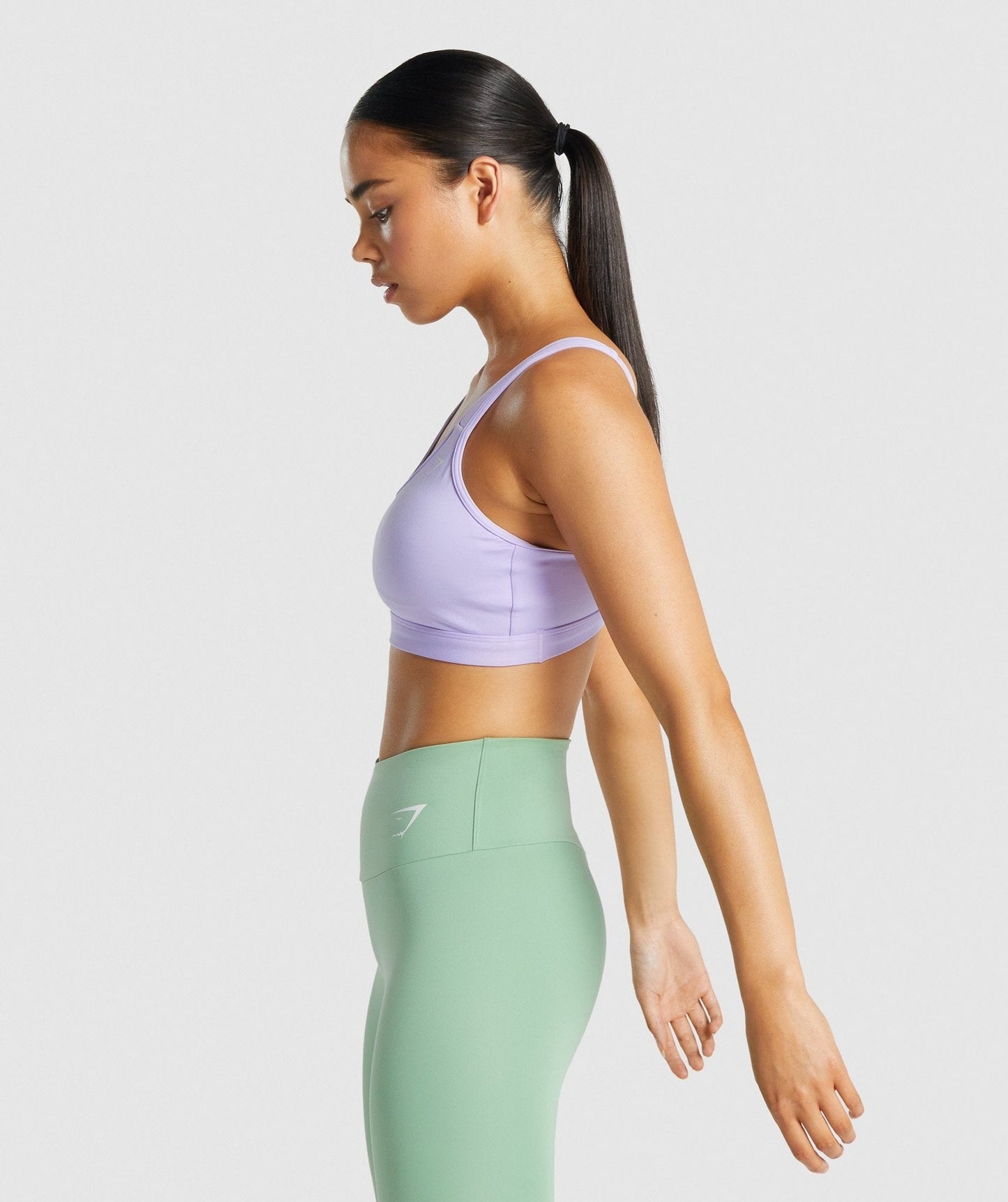 Gymshark Scoop Neck Sports Bra - Light Purple