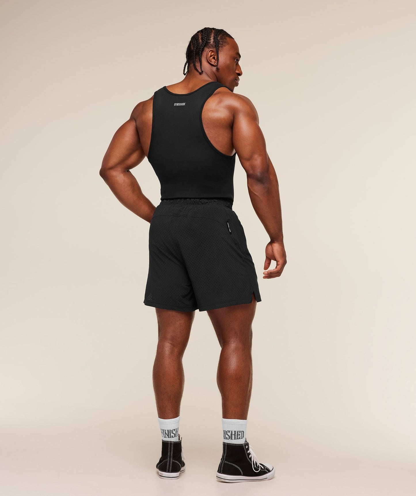 Gymshark x CBUM Ribbed Tank - Black