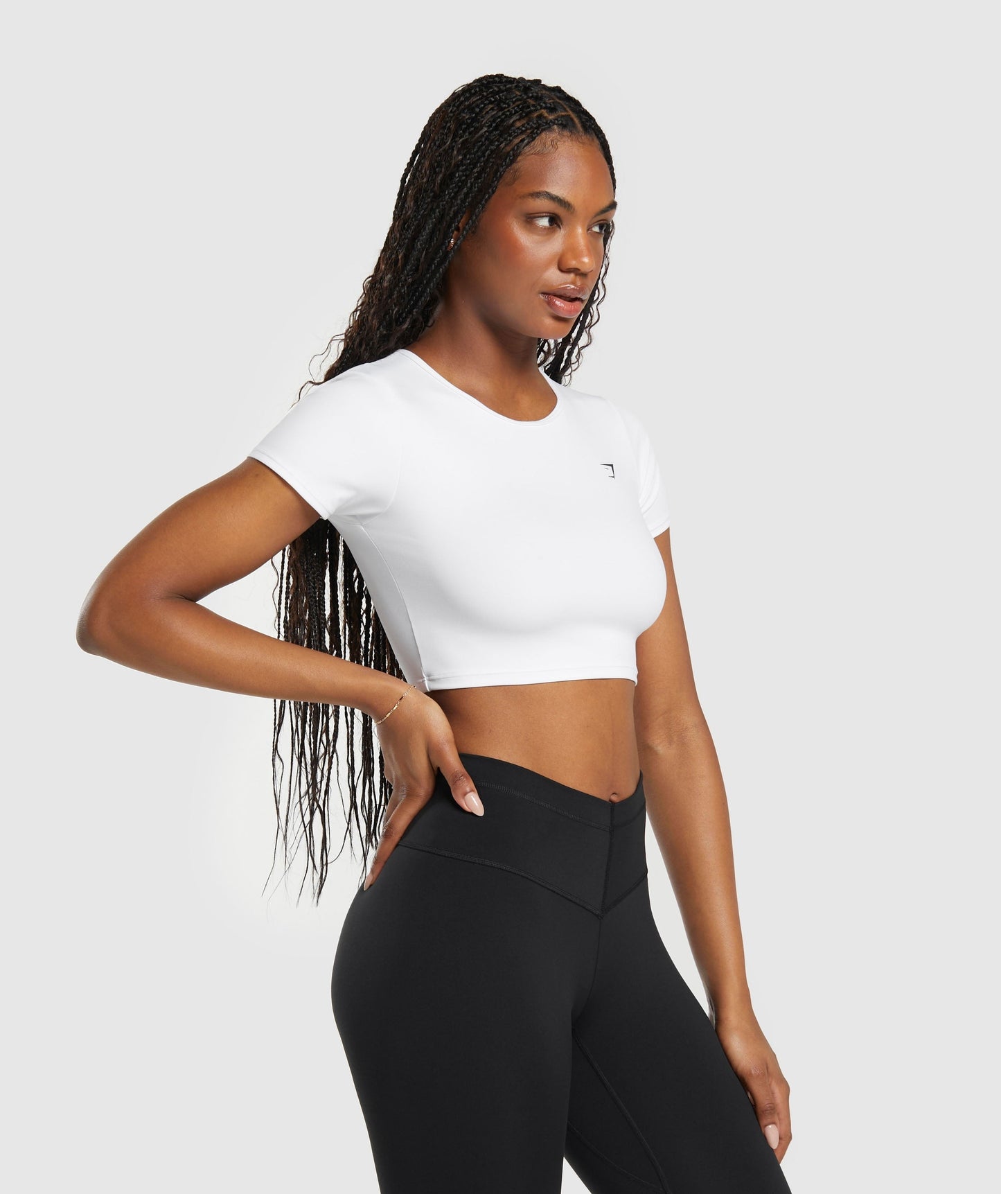 Gymshark Everyday Cap Sleeve T-Shirt - White