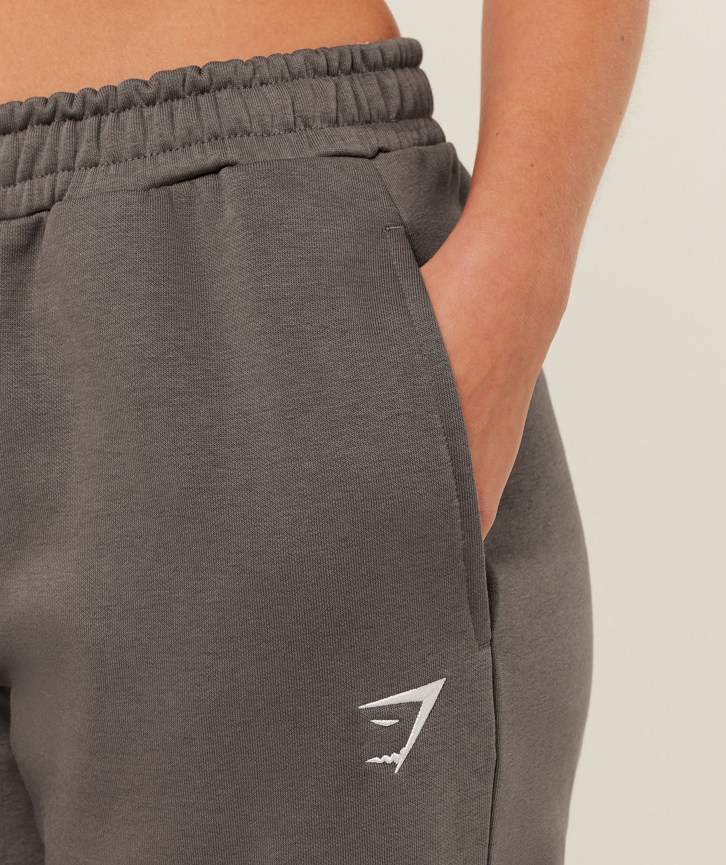 Gymshark Training Regular Fleece Joggers - Cool Brown