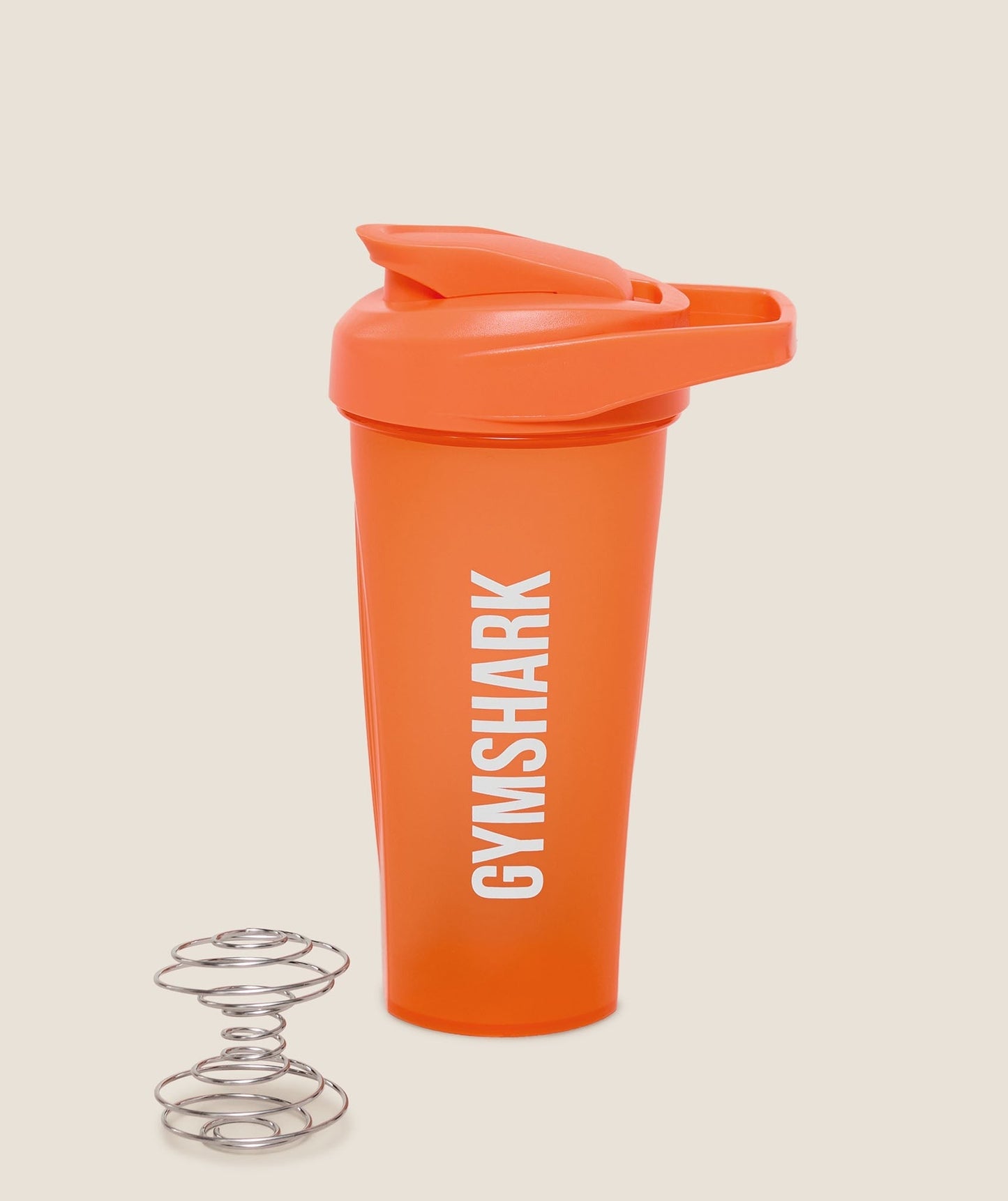 Gymshark Shaker Bottle - Dayglow Peach