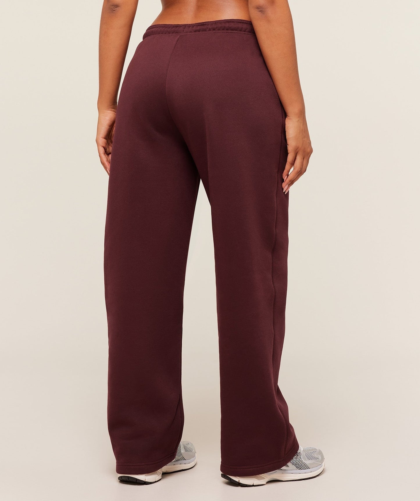 Gymshark Cosy Luxe Straight Leg Regular Joggers - Rich Maroon