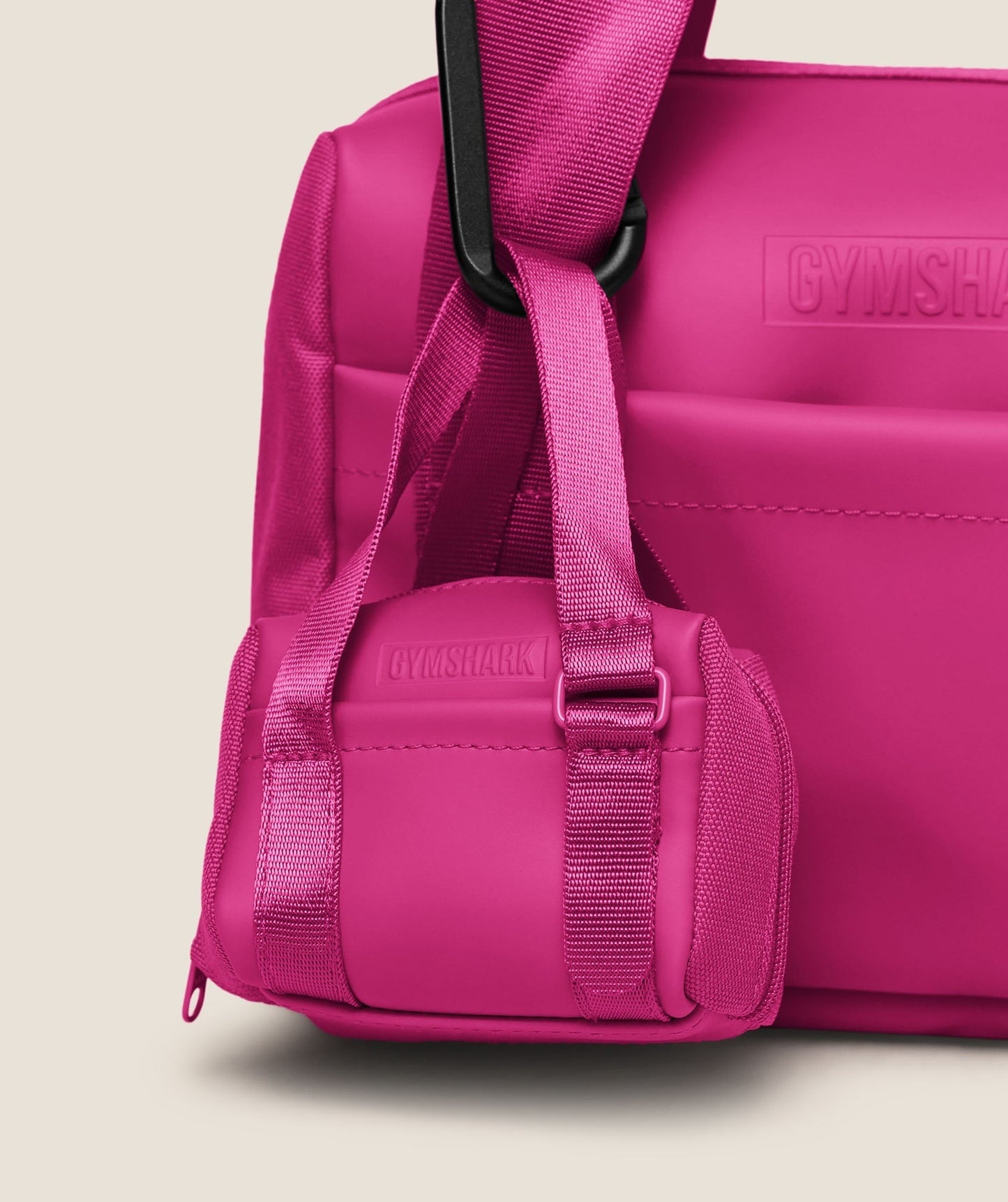 Gymshark Everyday Mini Holdall Keychain - Super-Set Pink
