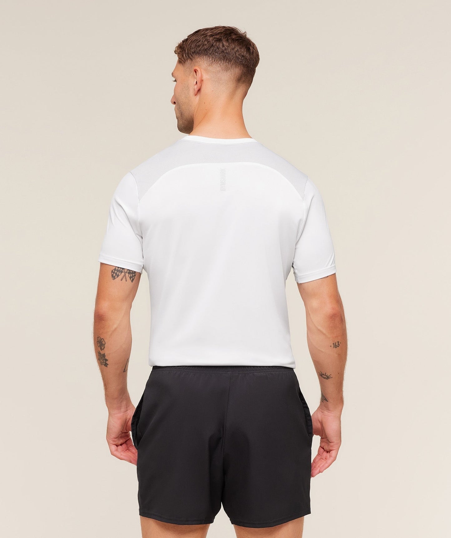 Gymshark Sport T-Shirt - White/Light Grey