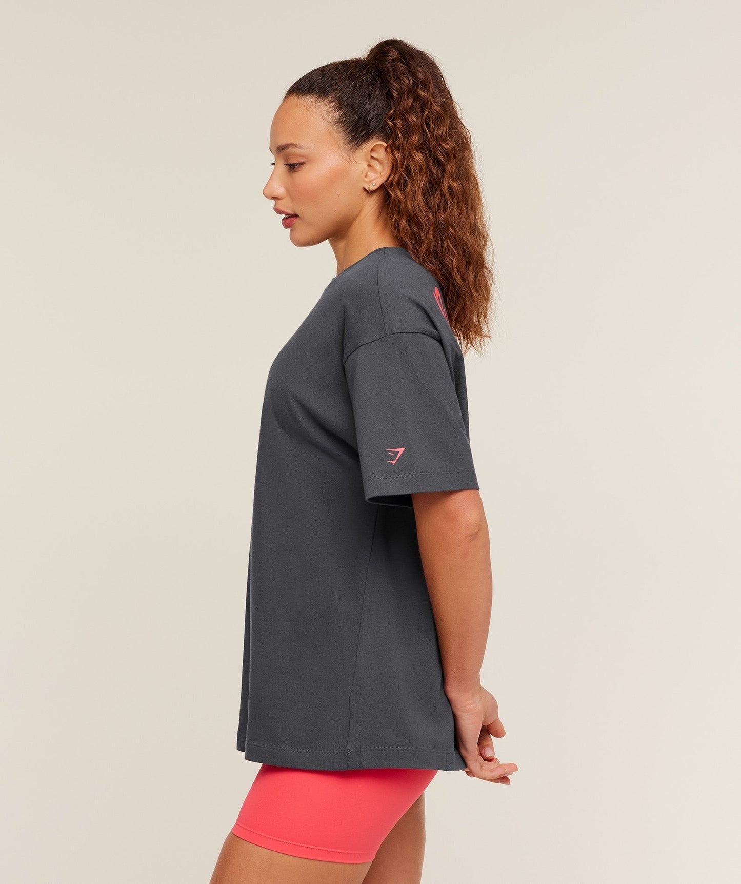 Gymshark Après-Lift Club Oversized T-Shirt - Grey