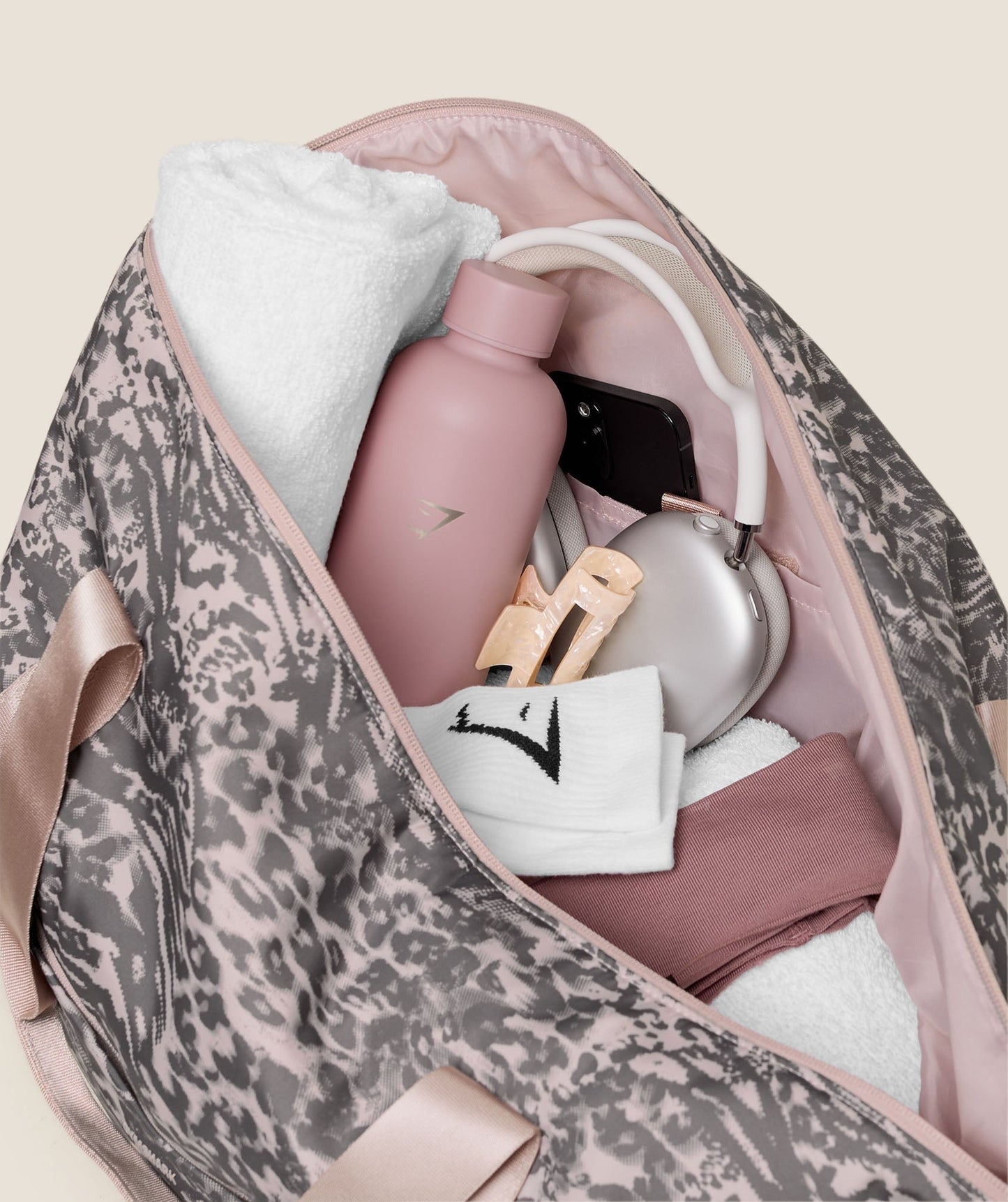 Gymshark Mode Duffle Bag - Dusk Pink