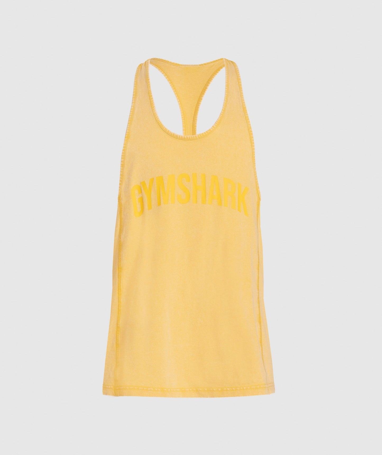 Gymshark Power Washed Stringer - Sunny Yellow
