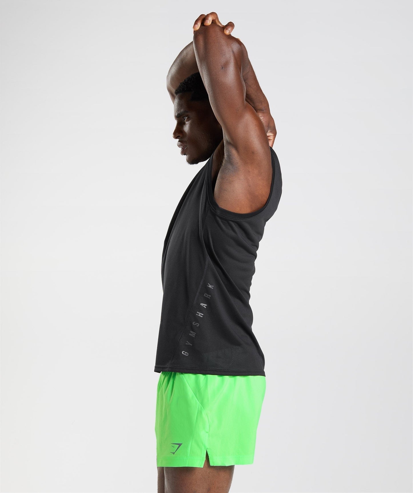 Gymshark Sport Tank - Black/Black Marl