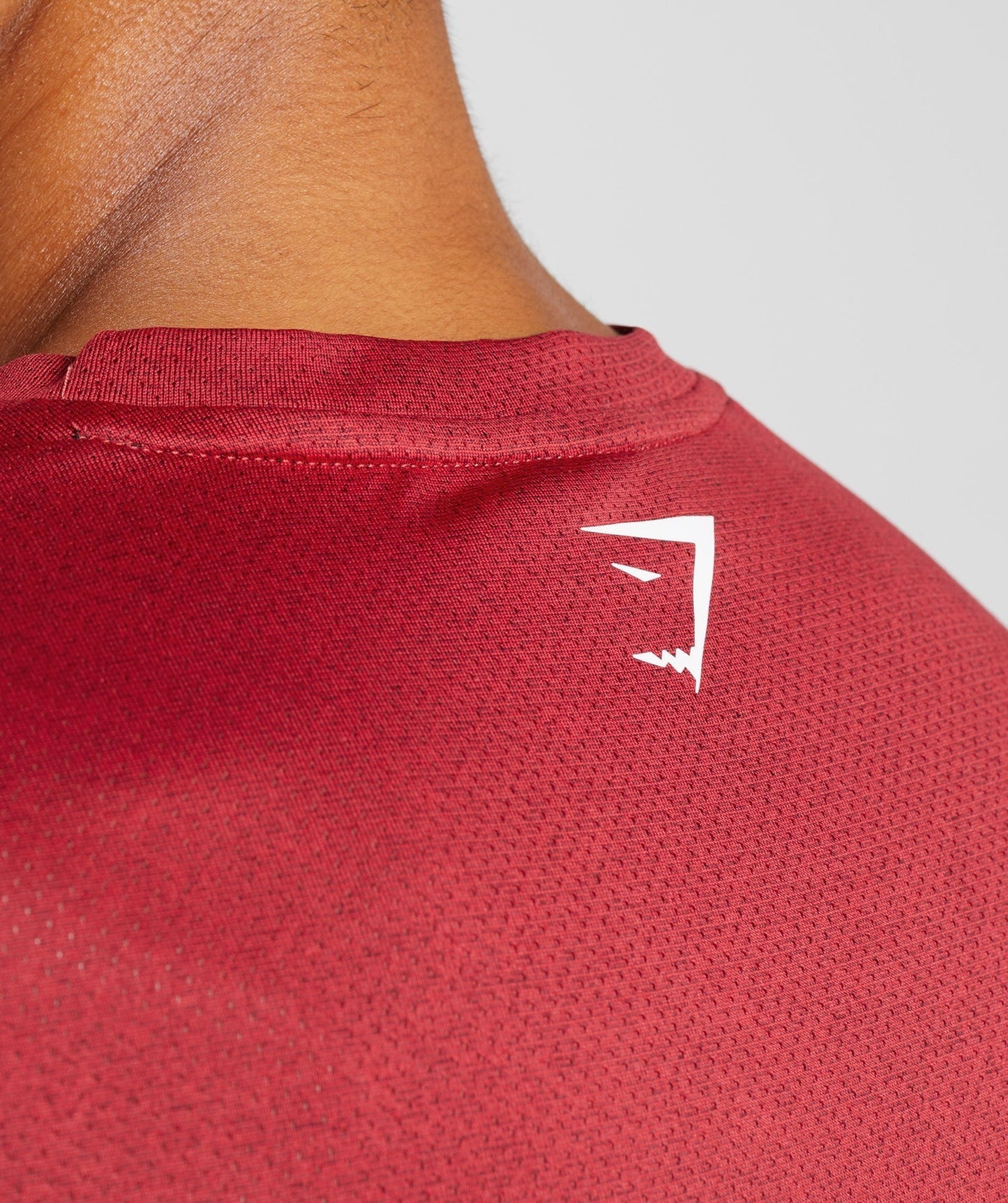 Gymshark Sport T-Shirt - Salsa Red/Black Marl